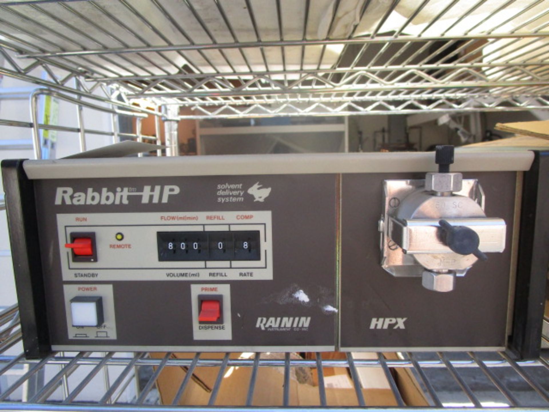 Ranin istruments Rabbit HP solvent delivery system