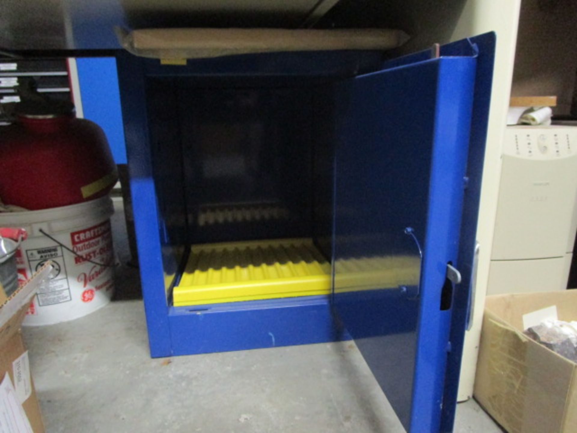 EAGLE model 1904 Corrosive cabinet (Blue) - Image 5 of 5