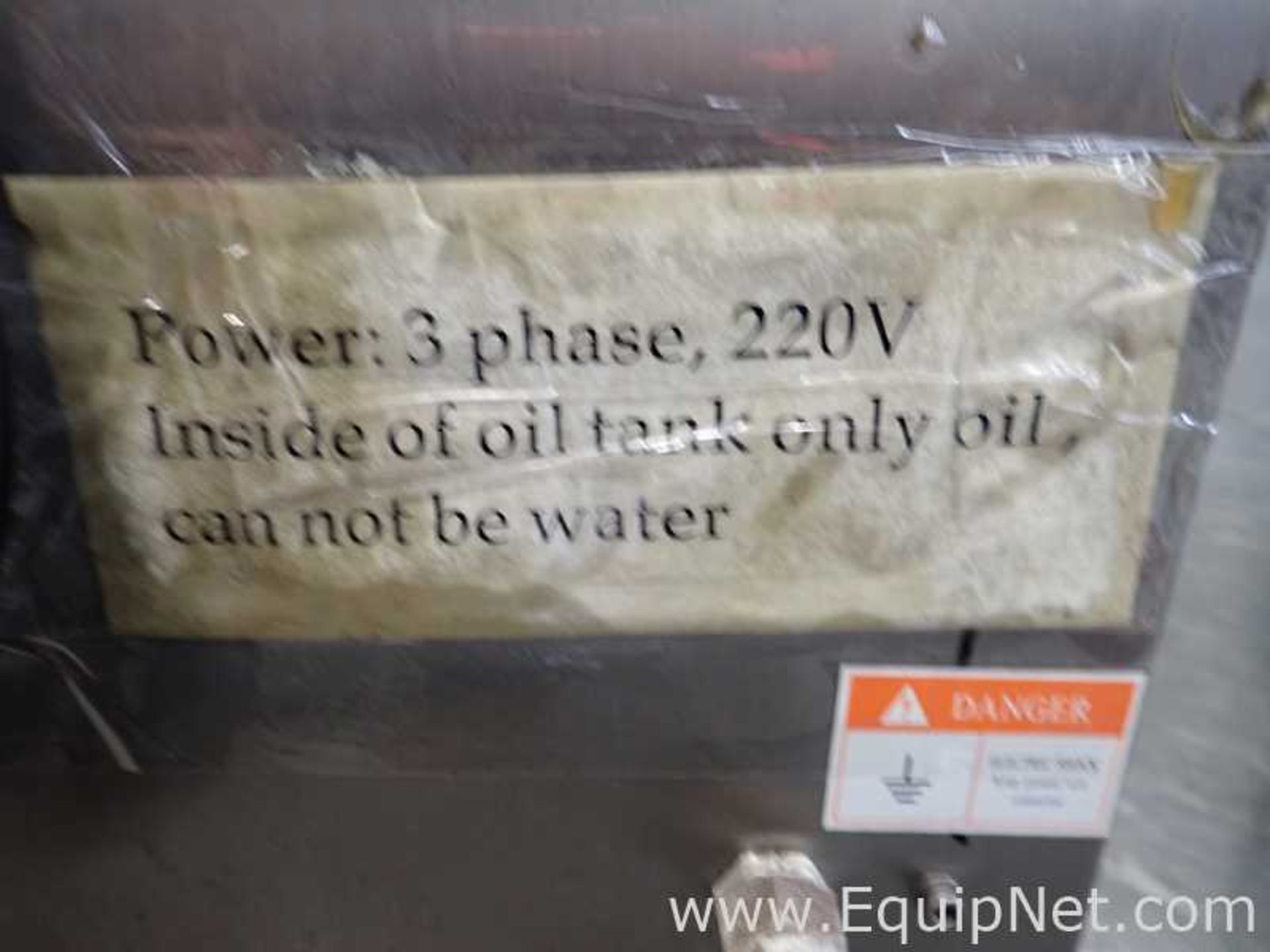 DESCRIPTION: Oil Recirculator Heater Reservoir EQUIPNET LISTING # 720241 HANDLING FEE: $20 MORE - Image 10 of 14