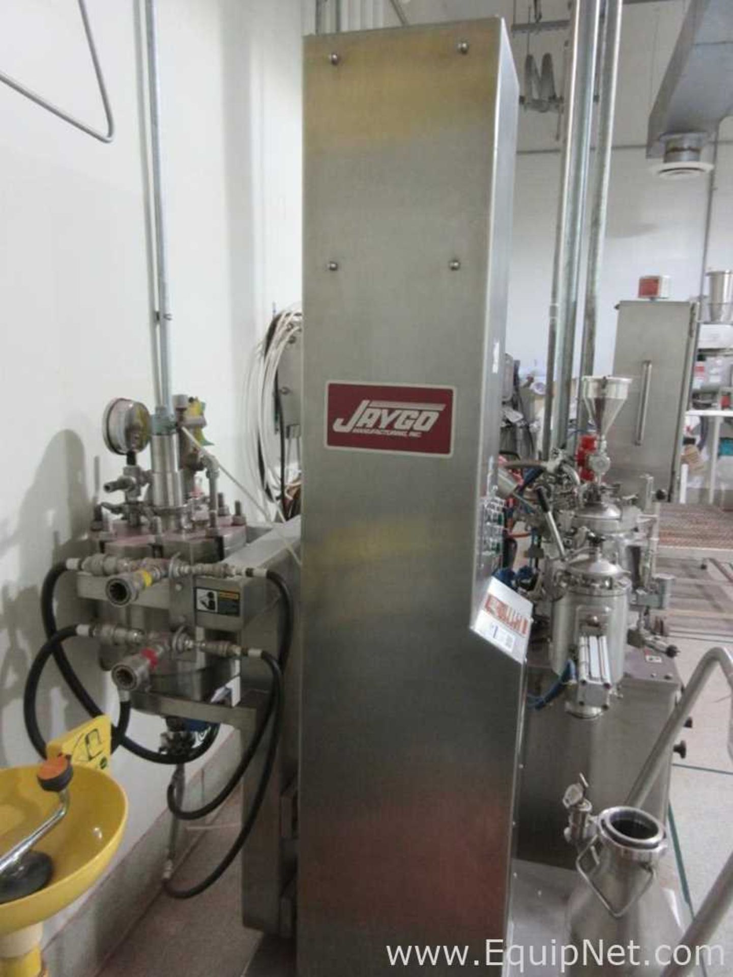 DESCRIPTION: Jaygo Manufacturing Inc Binder/Pot/Lift Binder spraying systemManing & Lewis Vessel, - Image 7 of 21