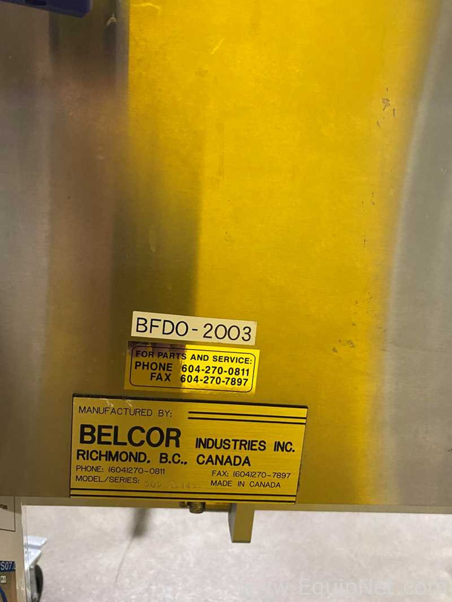 Belcor Industries Bel 505 Case Erector With BEL 150 Top and Bottom Case Taper - Image 6 of 9