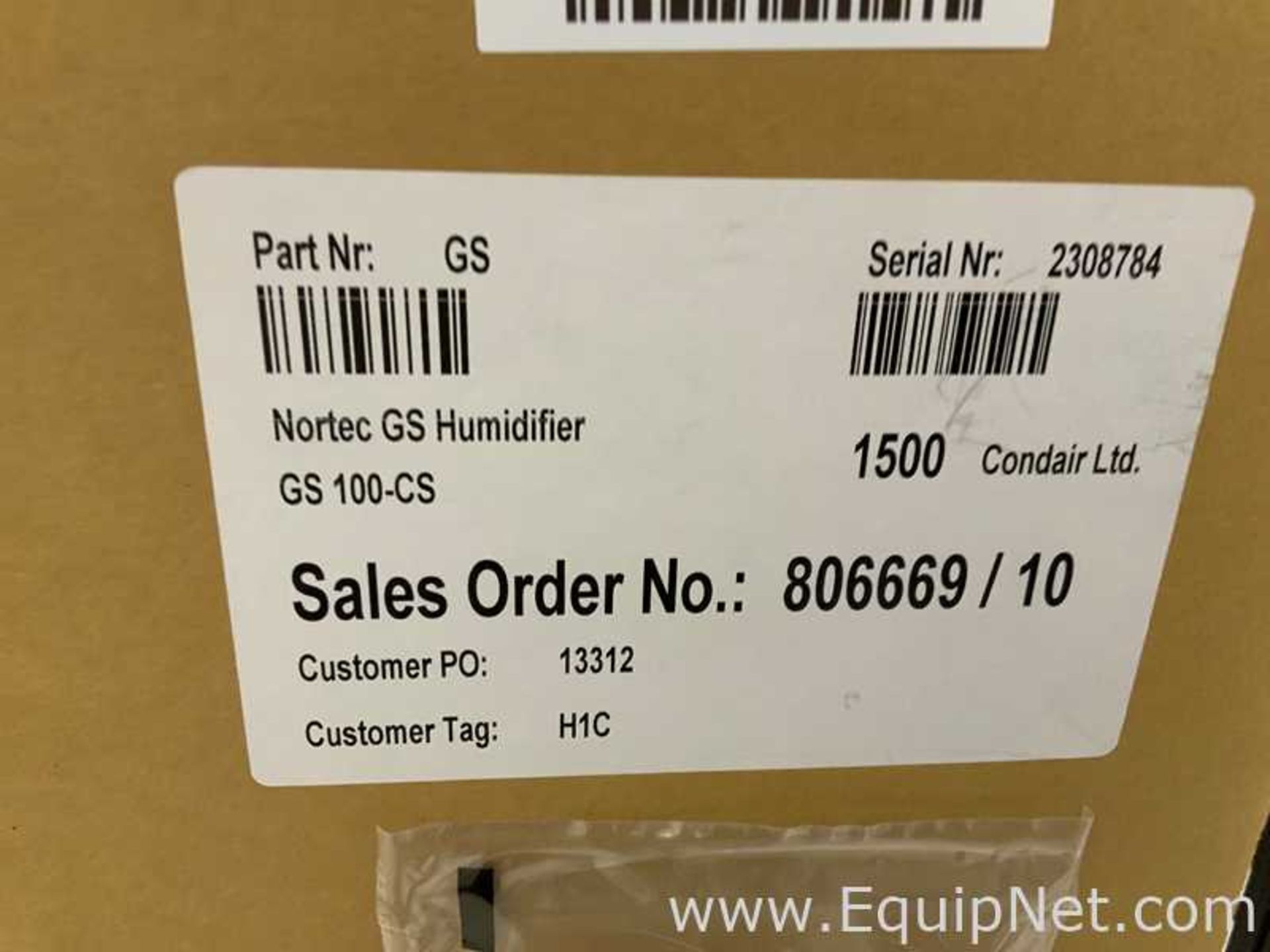 Unused Condair GS 100-CS Nortec GS Humidifier - Image 2 of 6