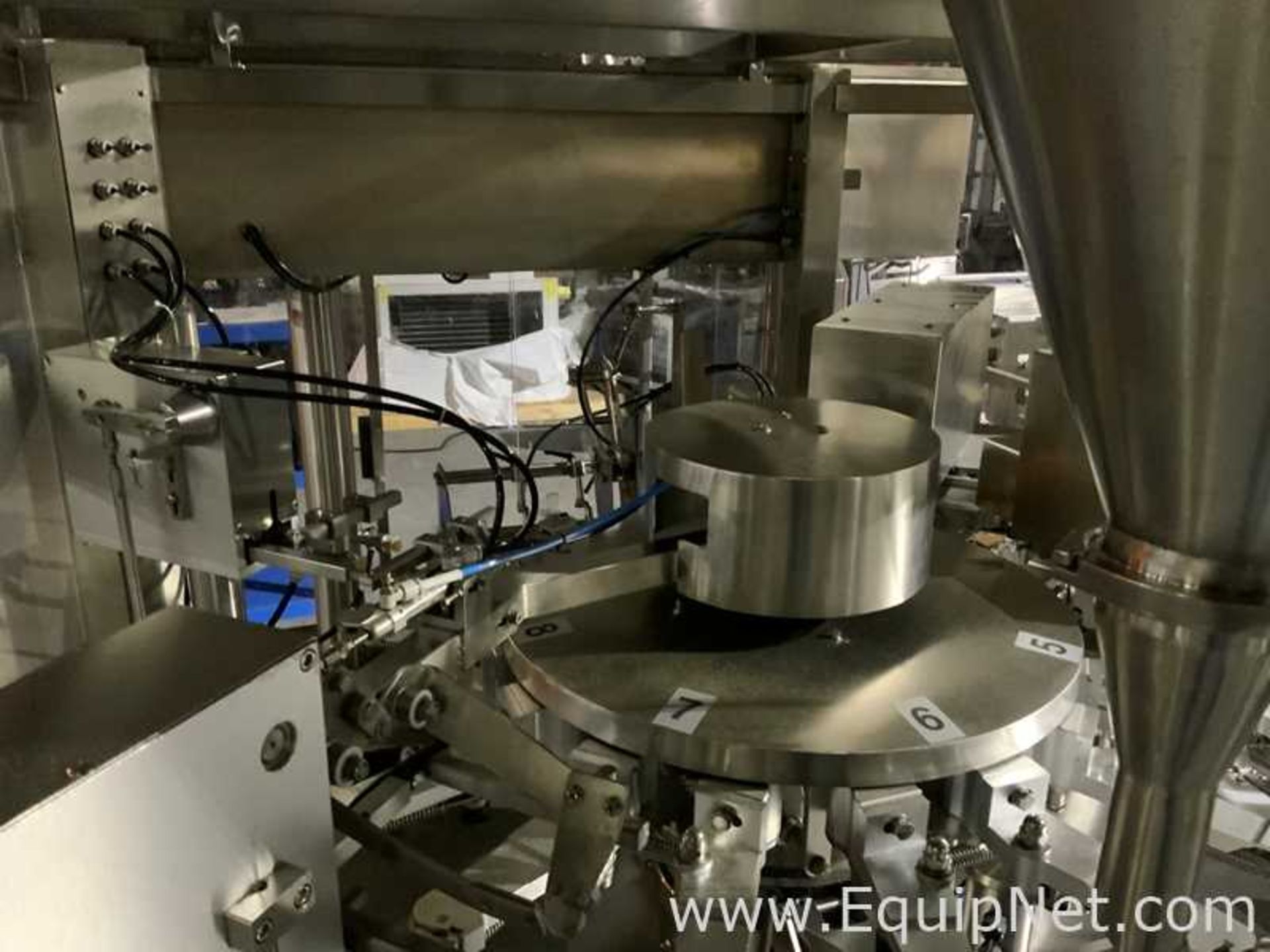 CAM CR8-250Z Pre Made Pouch Filler with Infeed Unit Twin Sealing Heads Dry Product - Image 7 of 11