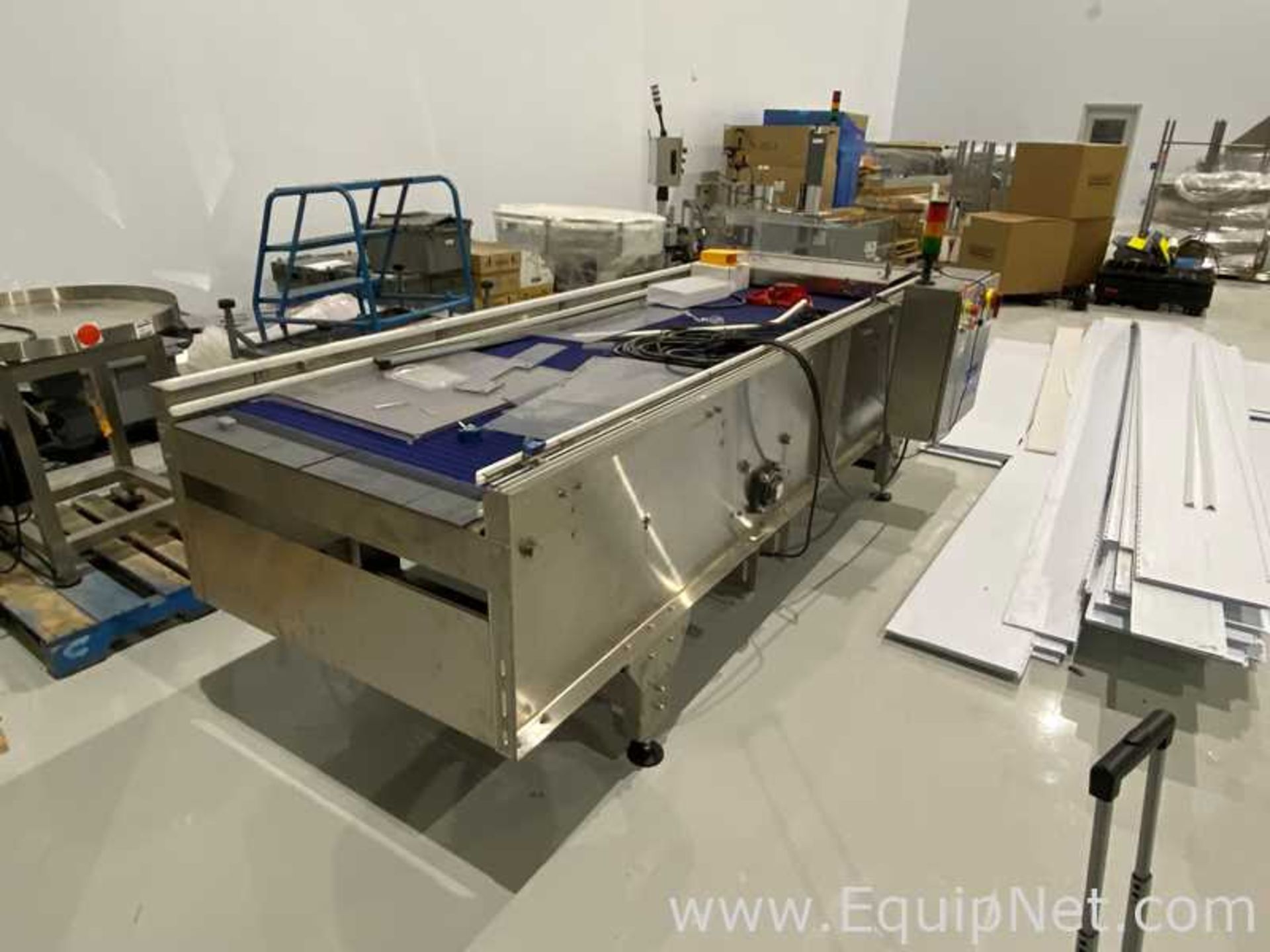 George A Wright and Son Ltd 3 x 10 Foot Bi-Flow Accumulation Table - Image 2 of 8