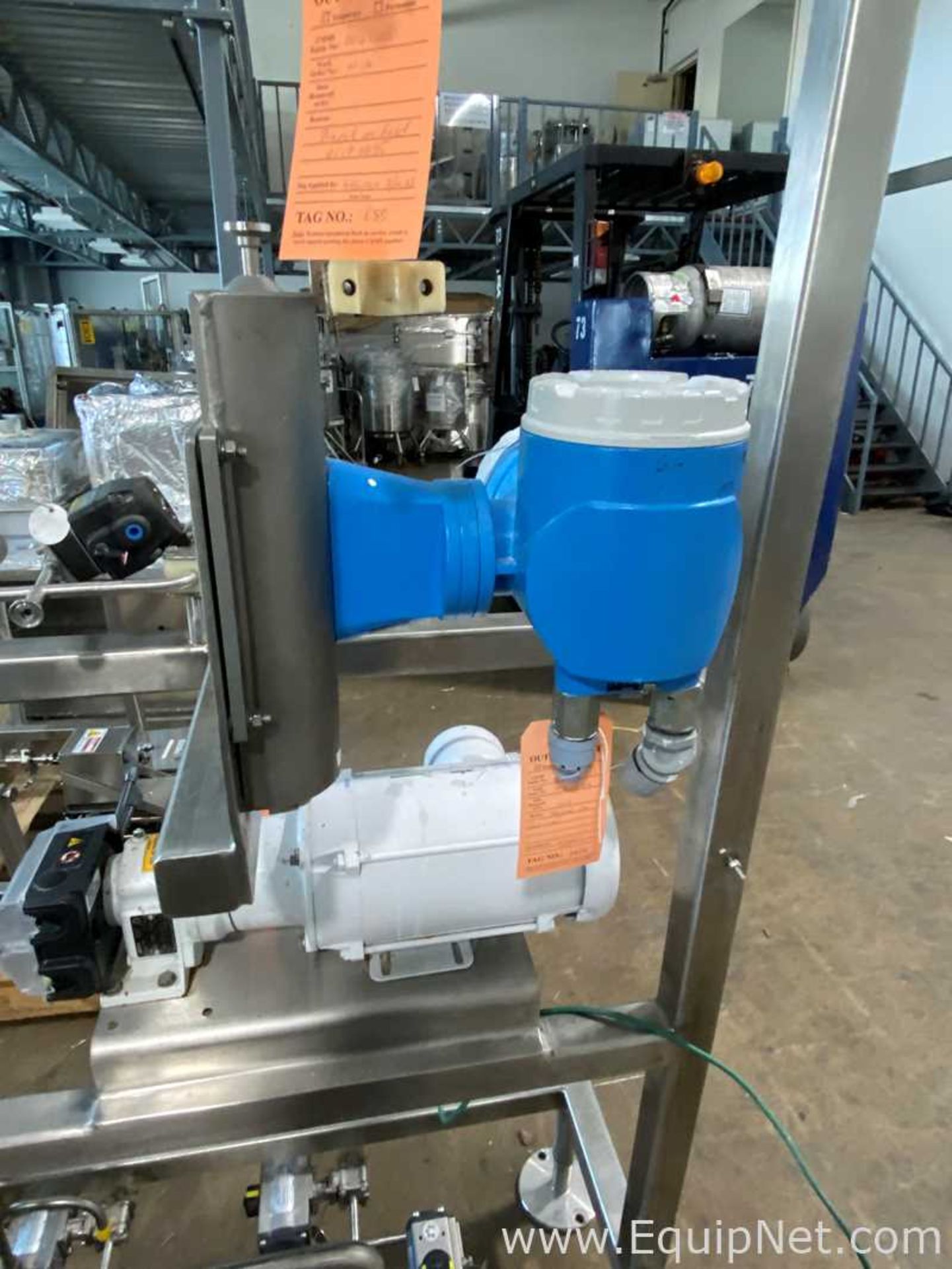 Watson Marlow 520R2C Peristaltic Pump Skid with Endress Flow Meter - 53 - Image 9 of 14