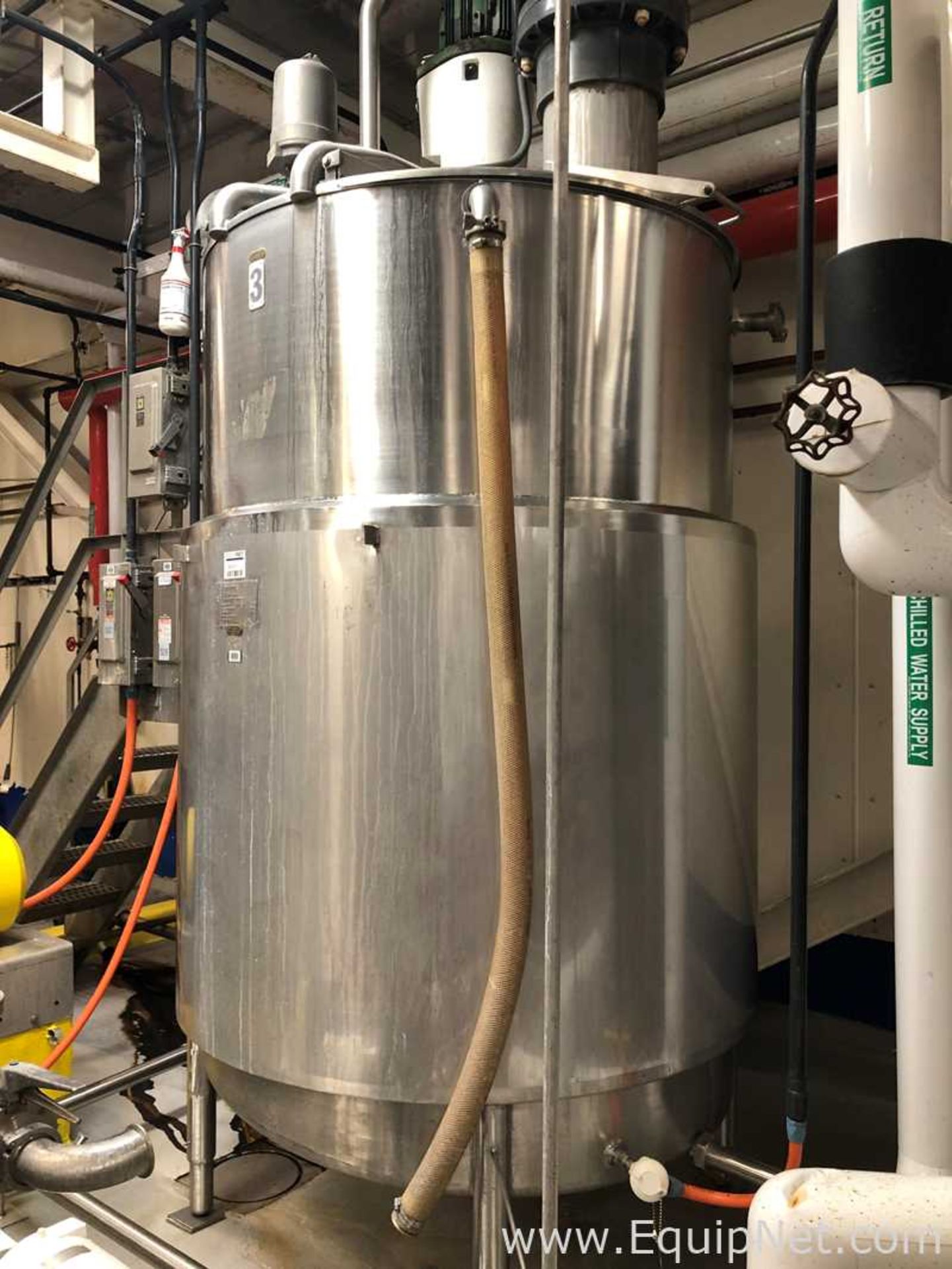 DCI Approximately 650 Gallon Stainless Steel Jacketed Agitated Mix Kettle - Image 2 of 14