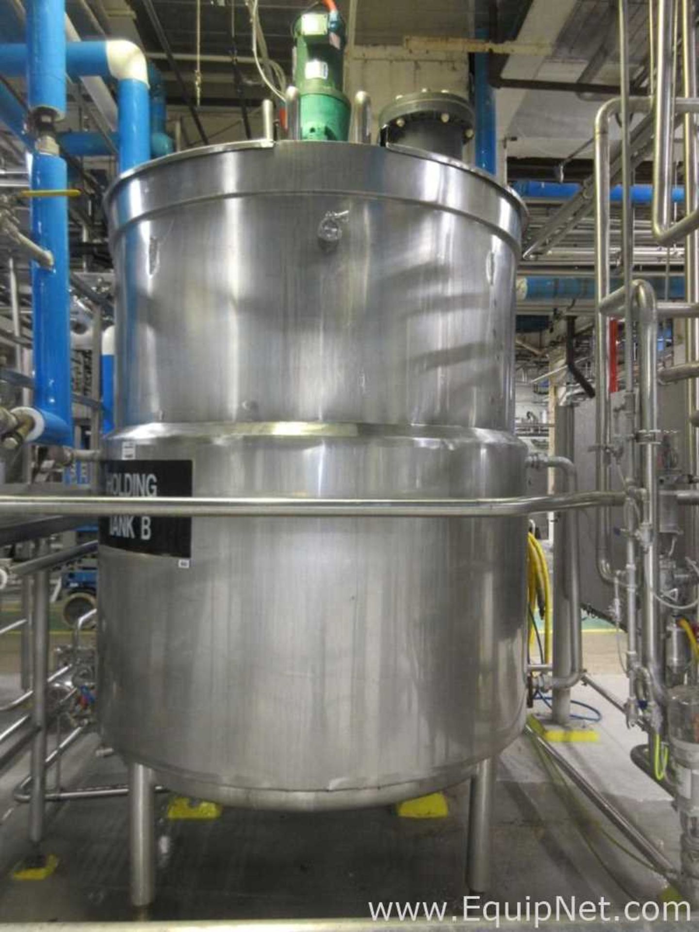 Approx 1300 Gallon Stainless Steel Jacketed And Agitated Vessel - Image 2 of 11