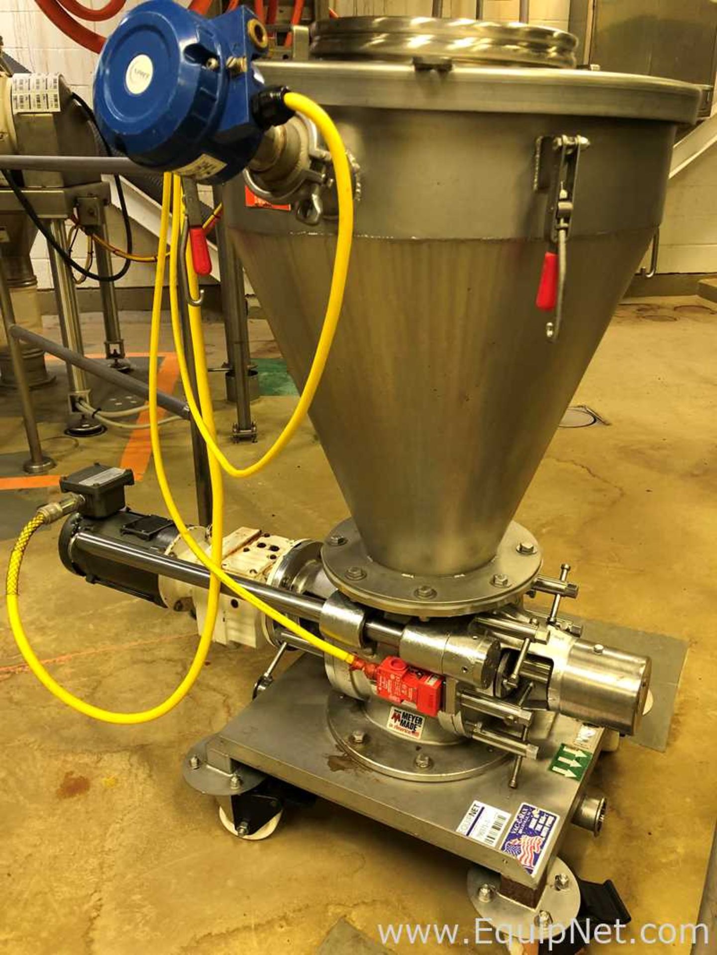 One Vacuum Conveyor System Vac-U-Max With Hopper And One Shick S-225-1 Rotary Valve - Image 3 of 14