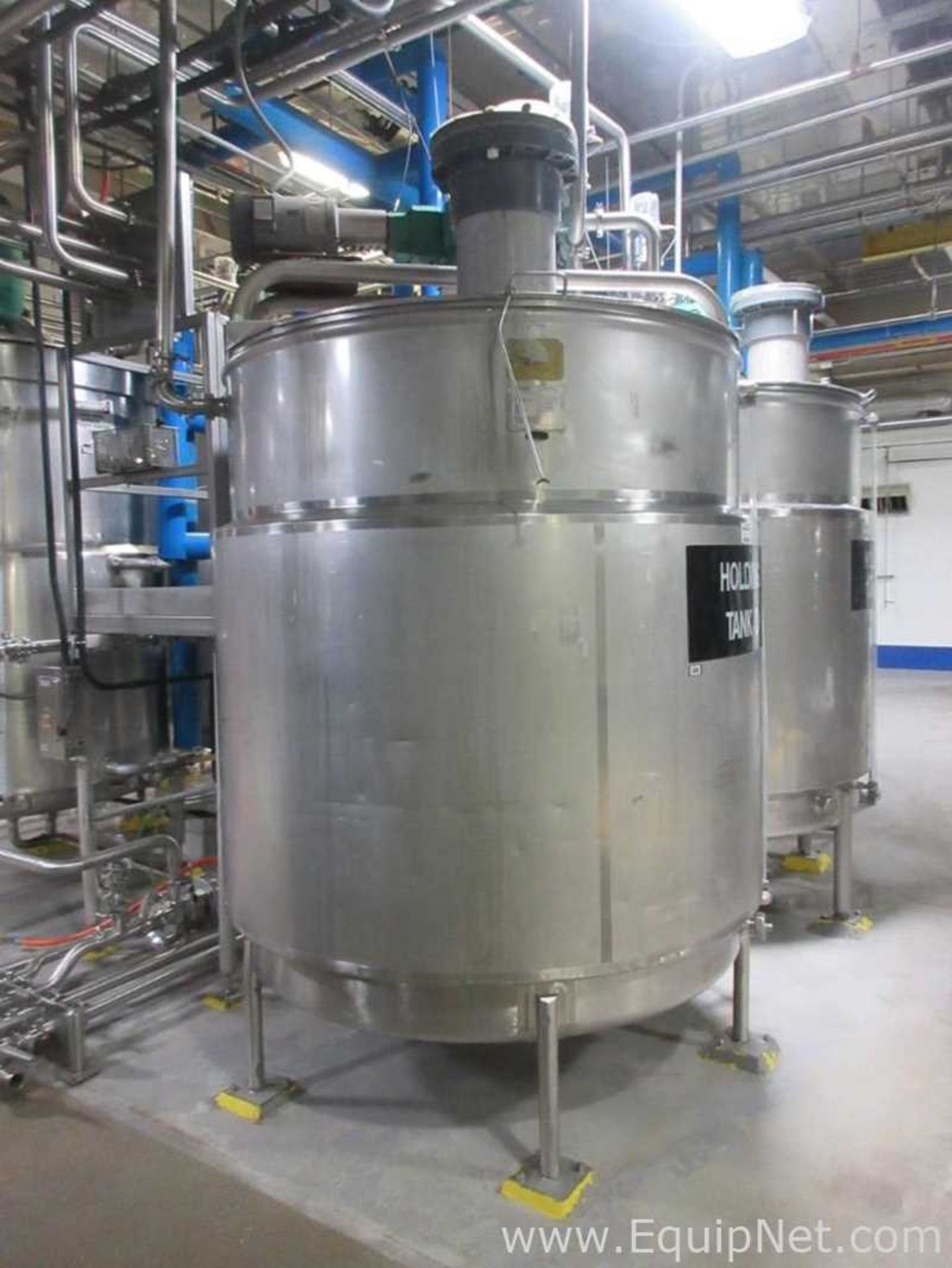 Muller Approx 1000 Gallon Stainless Steel Jacketed And Agitated Vessel - Image 8 of 9