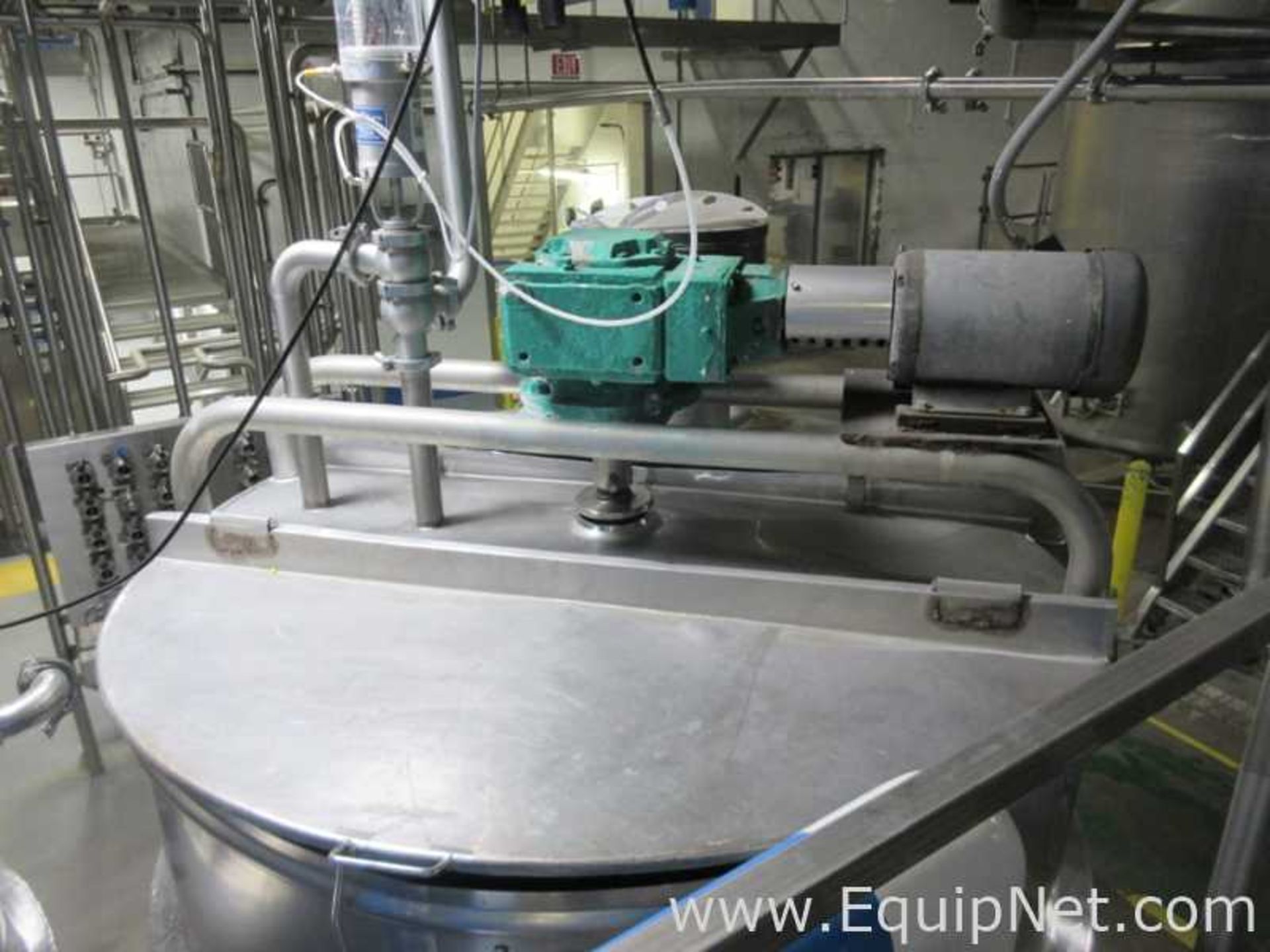 Muller Approx 1000 Gallon Stainless Steel Jacketed And Agitated Vessel - Image 7 of 9