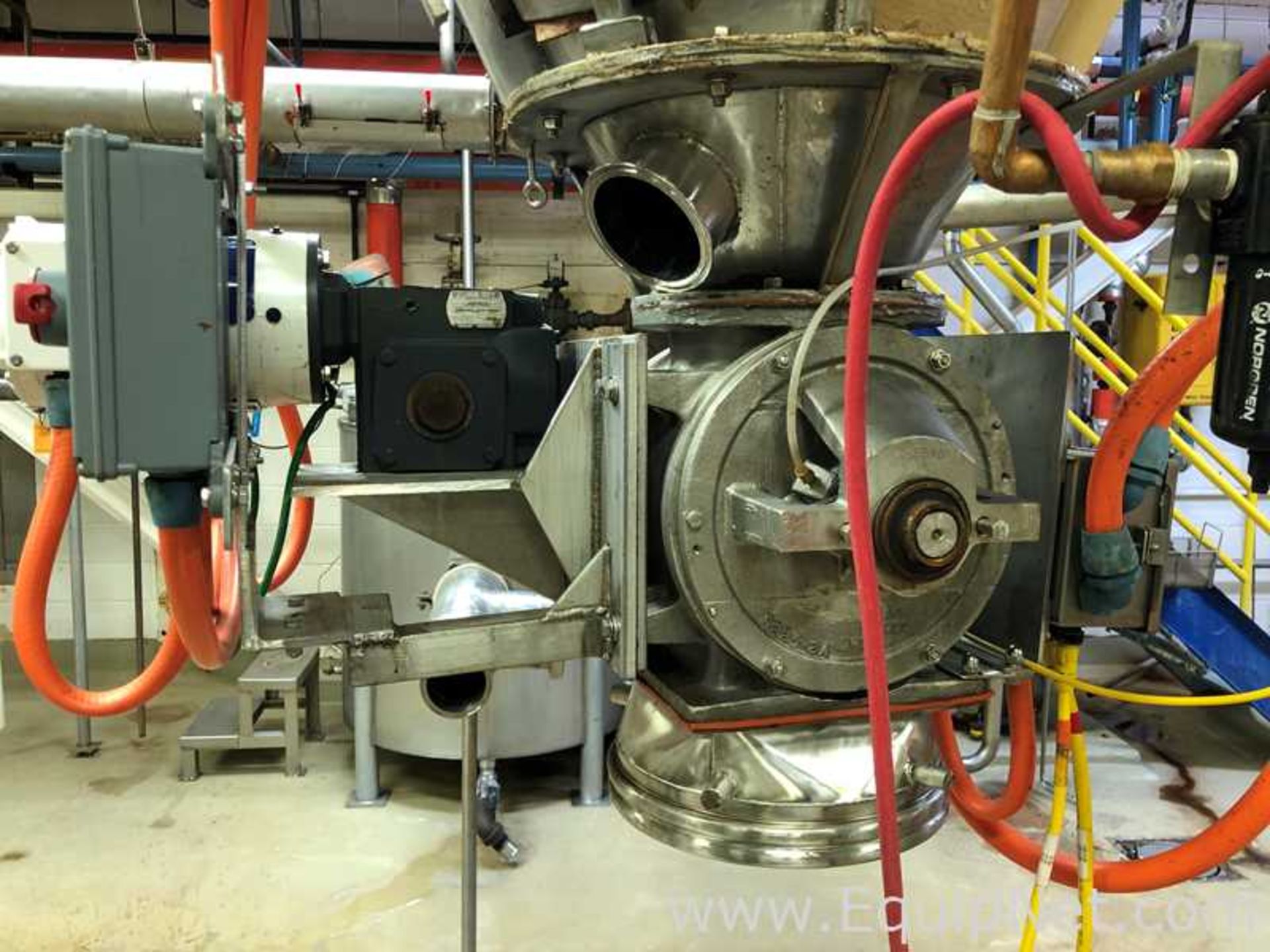 One Vacuum Conveyor System Vac-U-Max With Hopper And One Shick S-225-1 Rotary Valve - Image 10 of 14