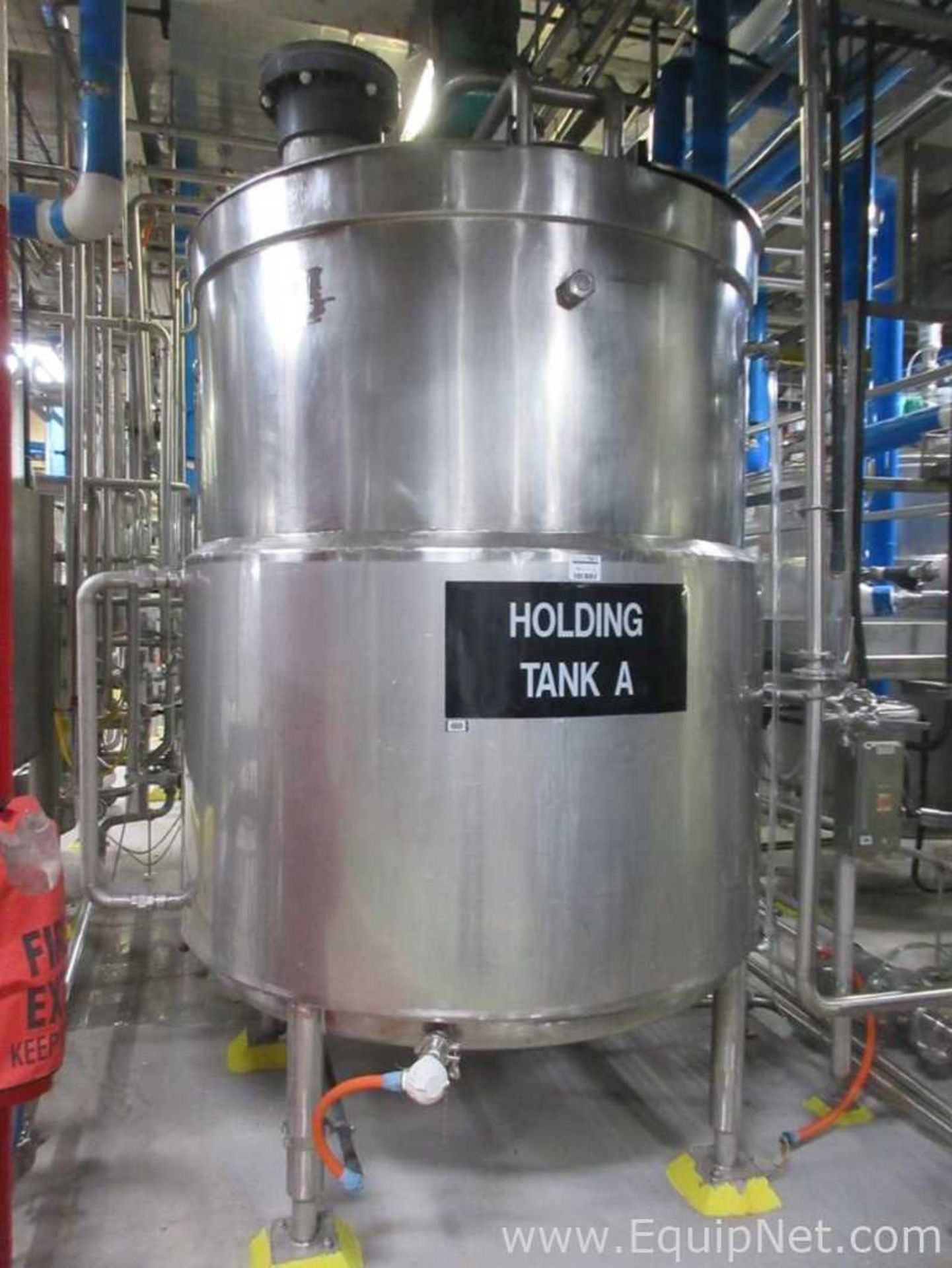 Approx 1300 Gallon Stainless Steel Jacketed And Agitated Vessel - Image 2 of 11