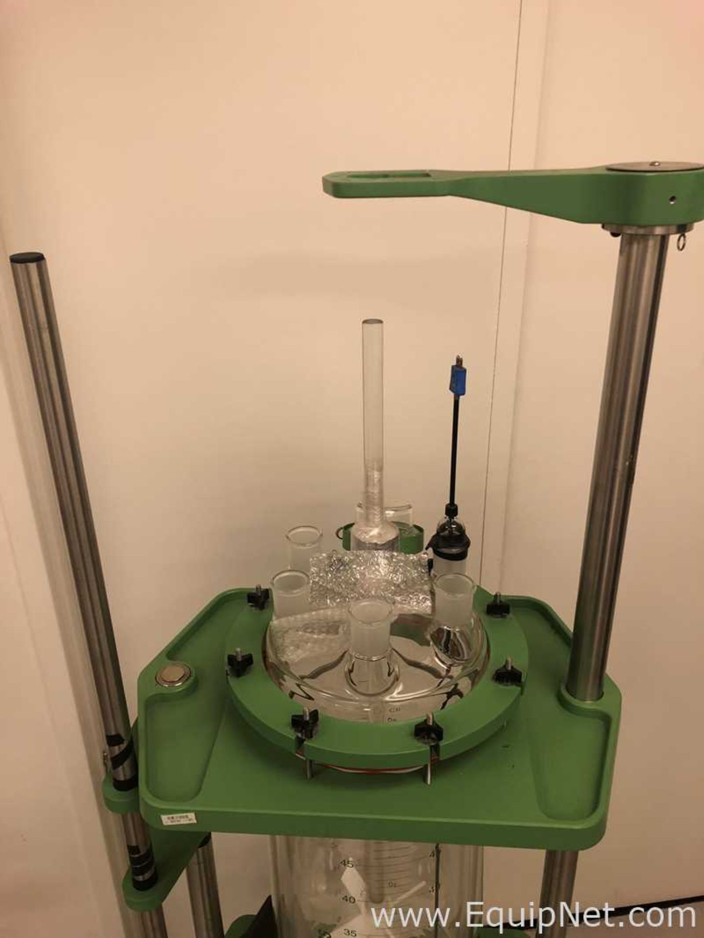 Chemglass 50L Portable Glass Reactor Without Top Motor Agitation - Image 8 of 9