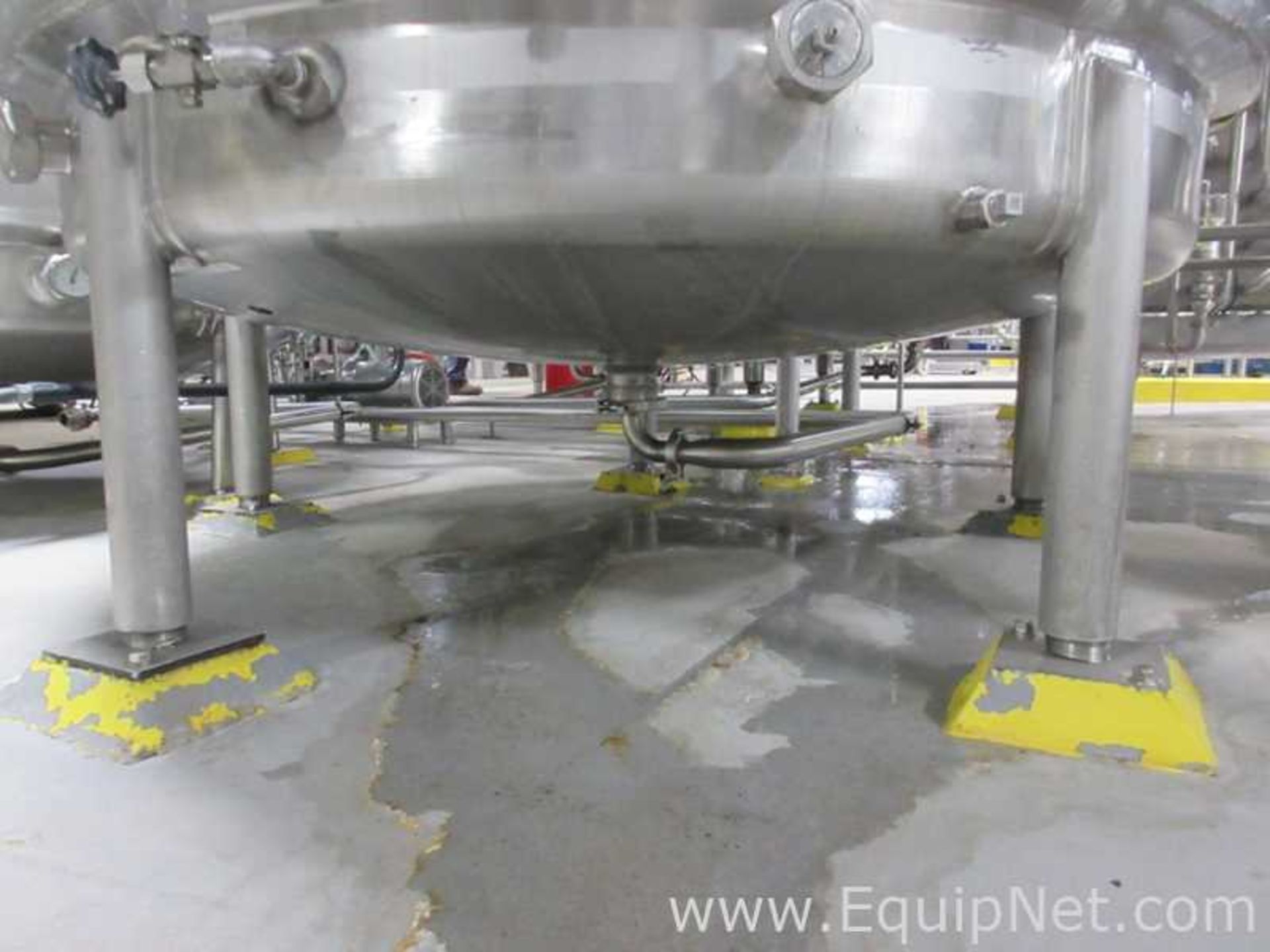 Muller Approx 1000 Gallon Stainless Steel Jacketed And Agitated Vessel - Image 12 of 15