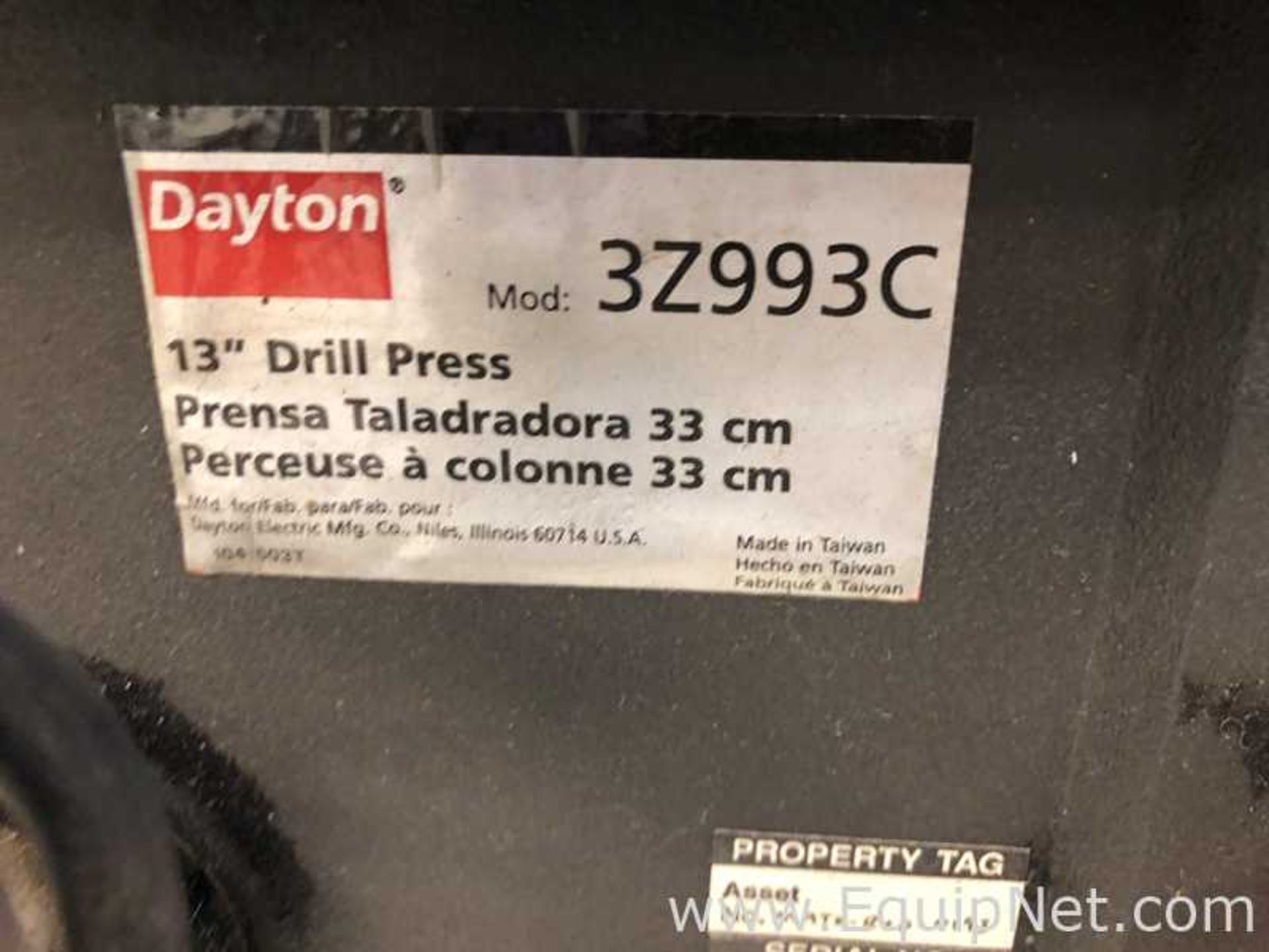 13 in Dayton 3Z993C Drill Press - Image 5 of 6