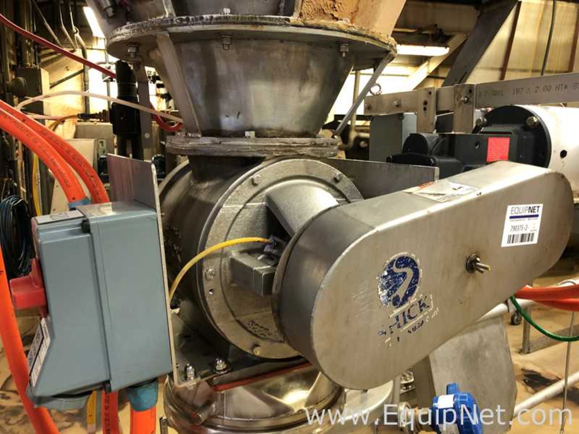 One Vacuum Conveyor System Vac-U-Max With Hopper And One Shick S-225-1 Rotary Valve - Image 13 of 14