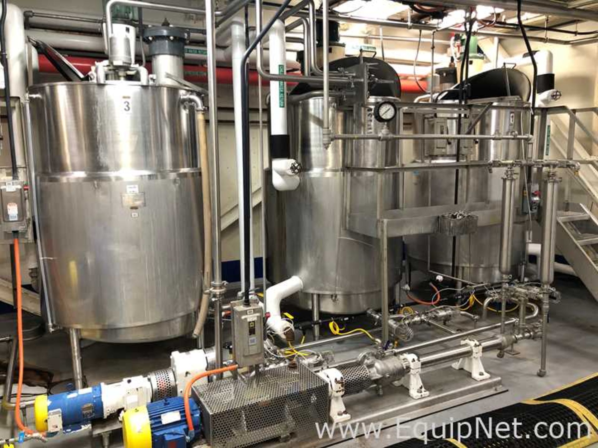 DCI Approximately 650 Gallon Stainless Steel Jacketed Agitated Mix Kettle - Image 12 of 14