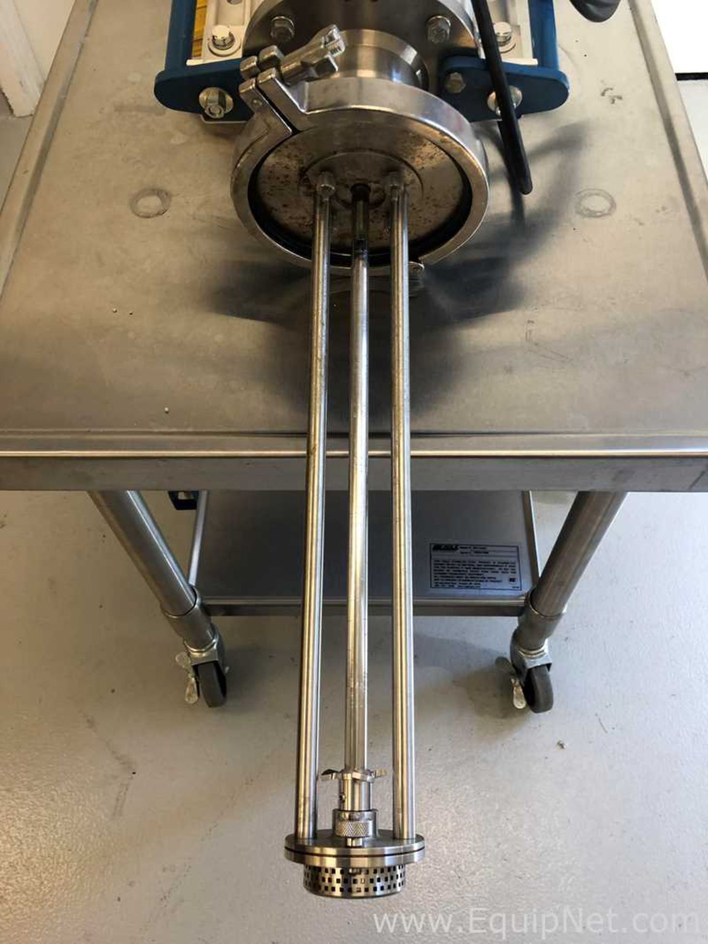 Silverson AX60 Stainless Steel Homogenizer With Mobile Hydraulic Floor Stand - Image 9 of 14