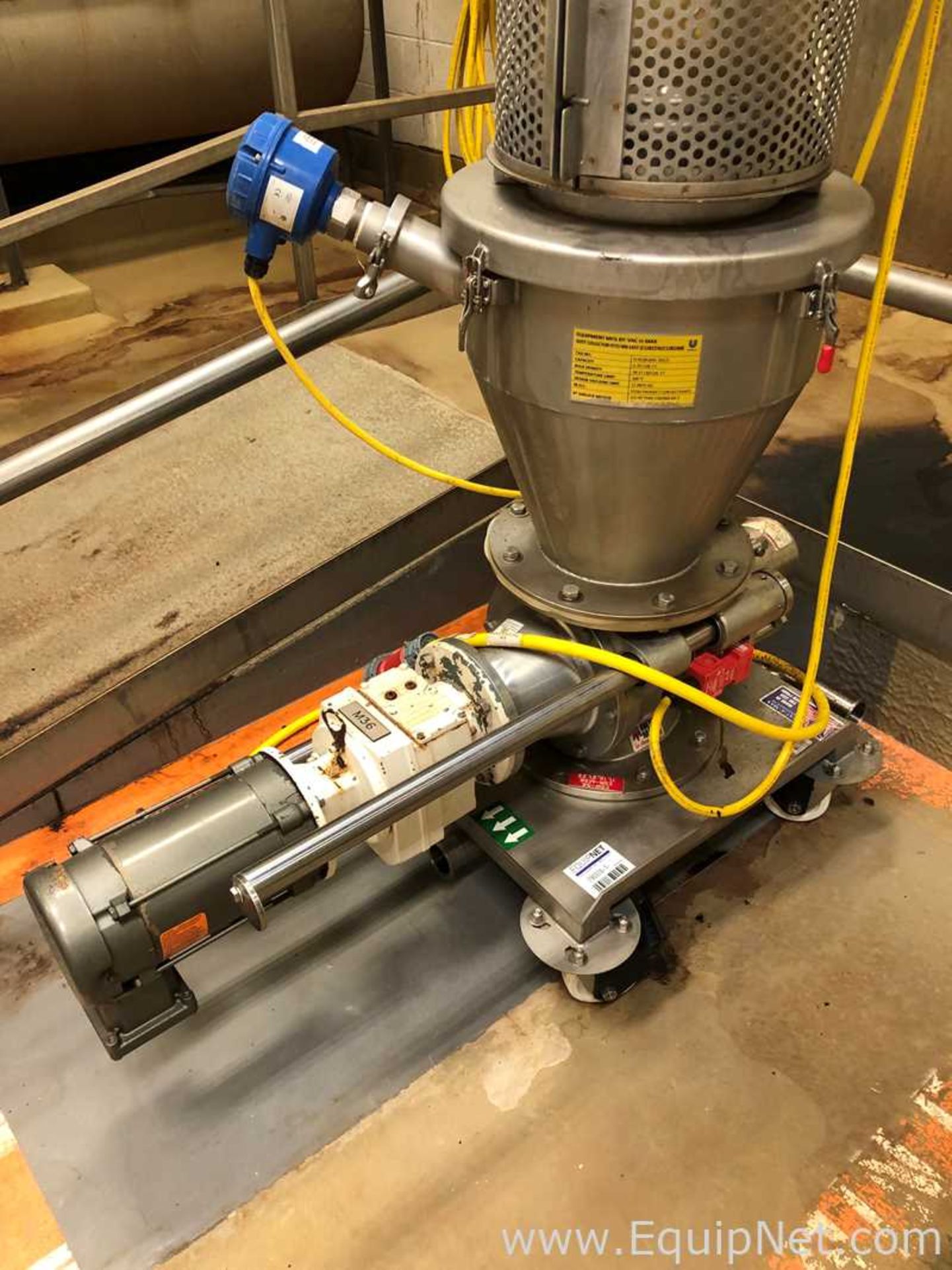 One Vacuum Conveyor System Vac-U-Max With Hopper And One Rotary Valve - Image 5 of 10