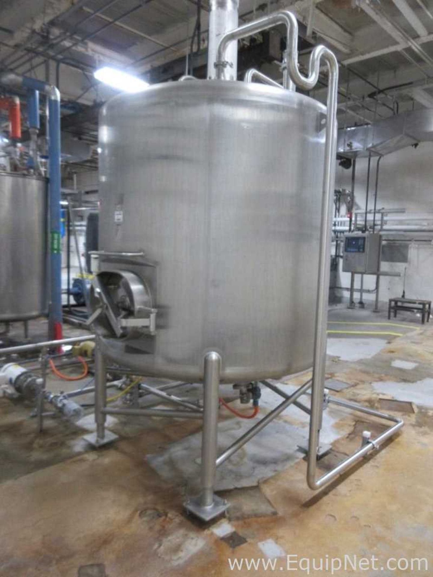 750 Gallon Cherry Burrell Stainless Steel Tank - Image 2 of 7