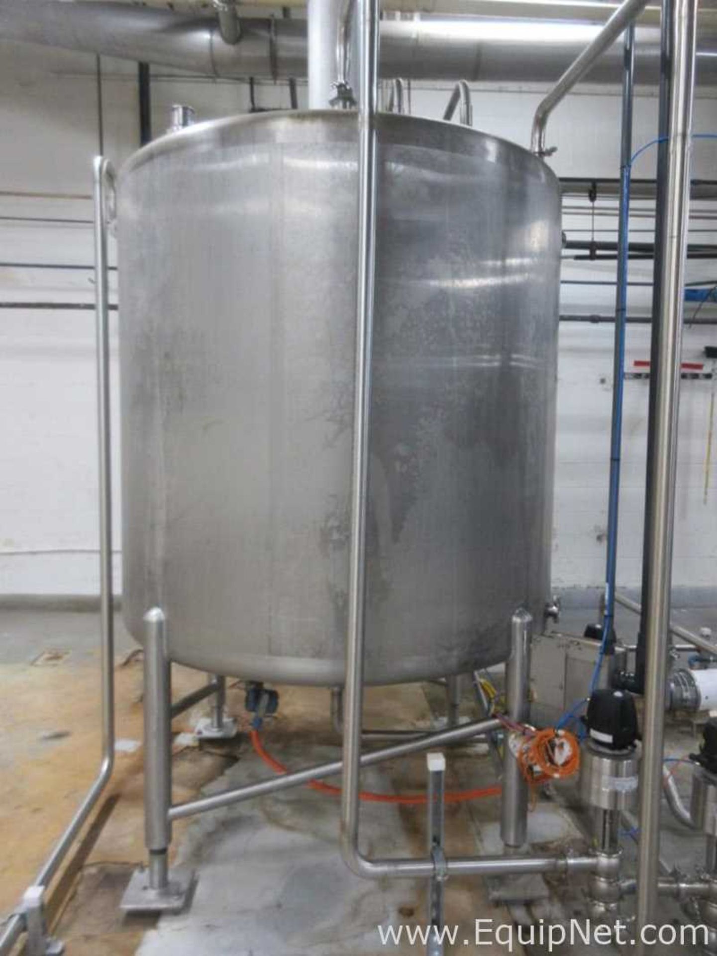 750 Gallon Cherry Burrell Stainless Steel Tank - Image 4 of 7