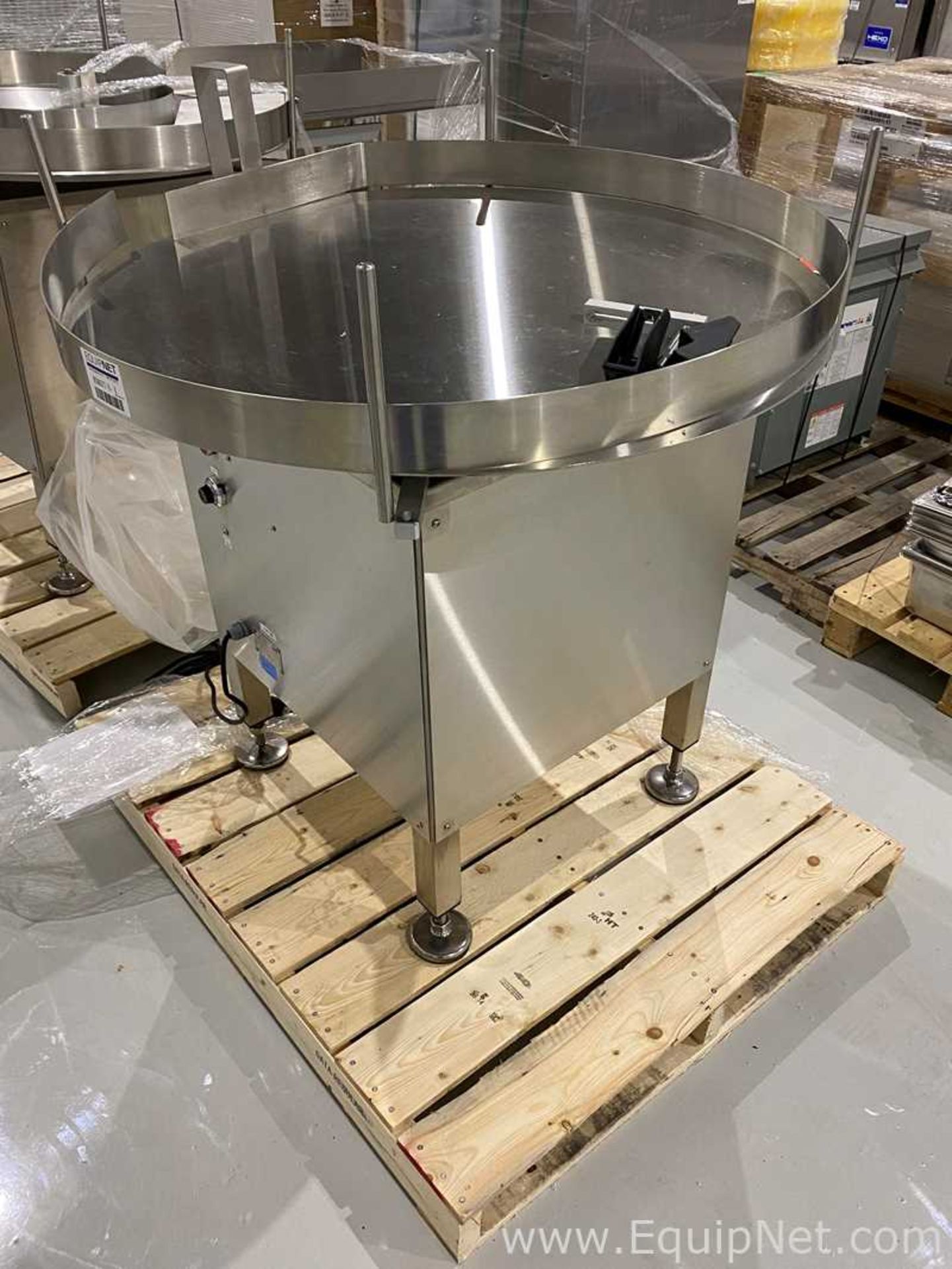 Capmatic 39 Inch Stainless Steel Rotary Table - Image 2 of 5