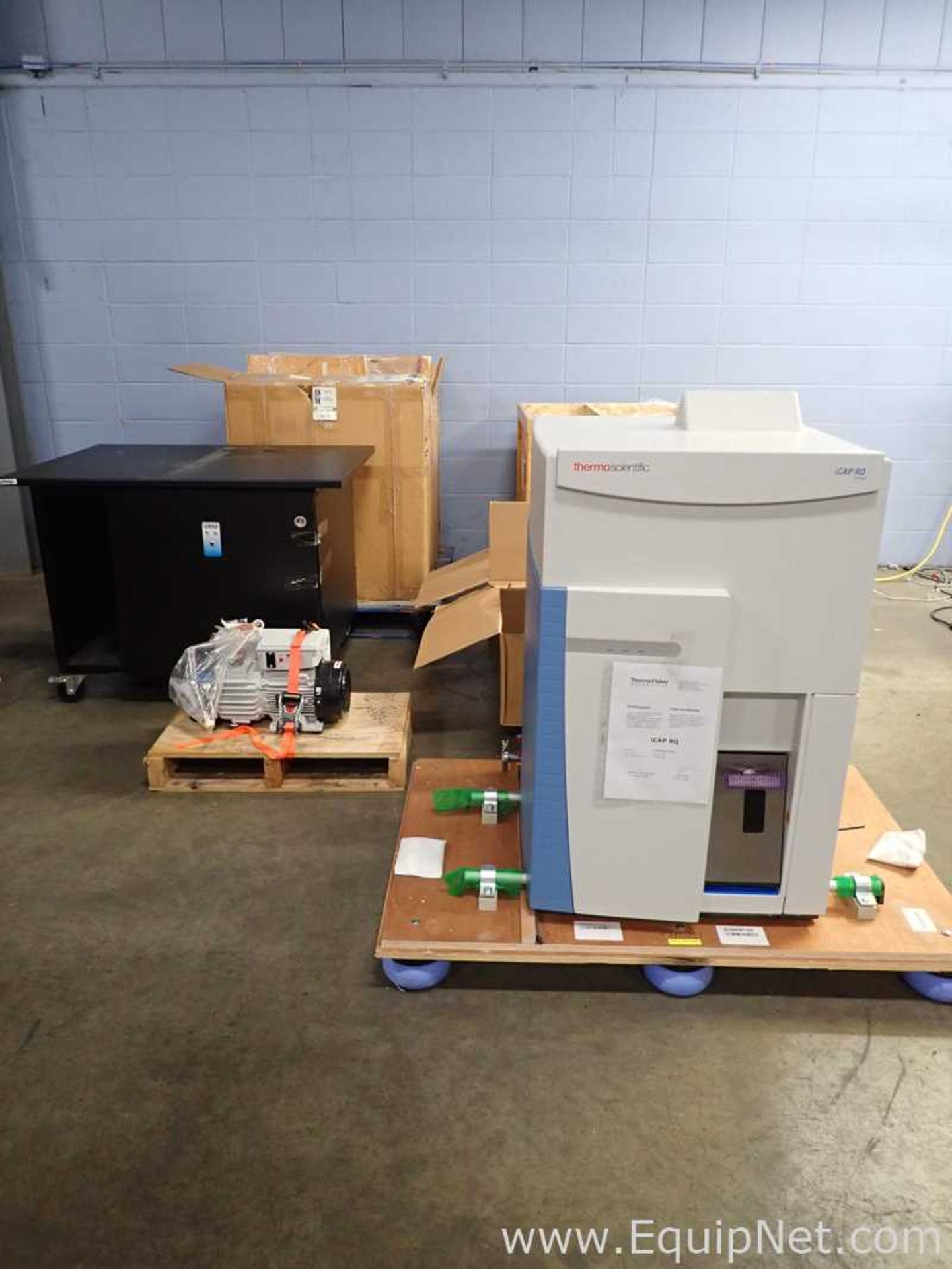 Unused Thermo Scientific ICAP RQ ICP Mass Spectrometer with PrepFAST System and Genevac Evaporator