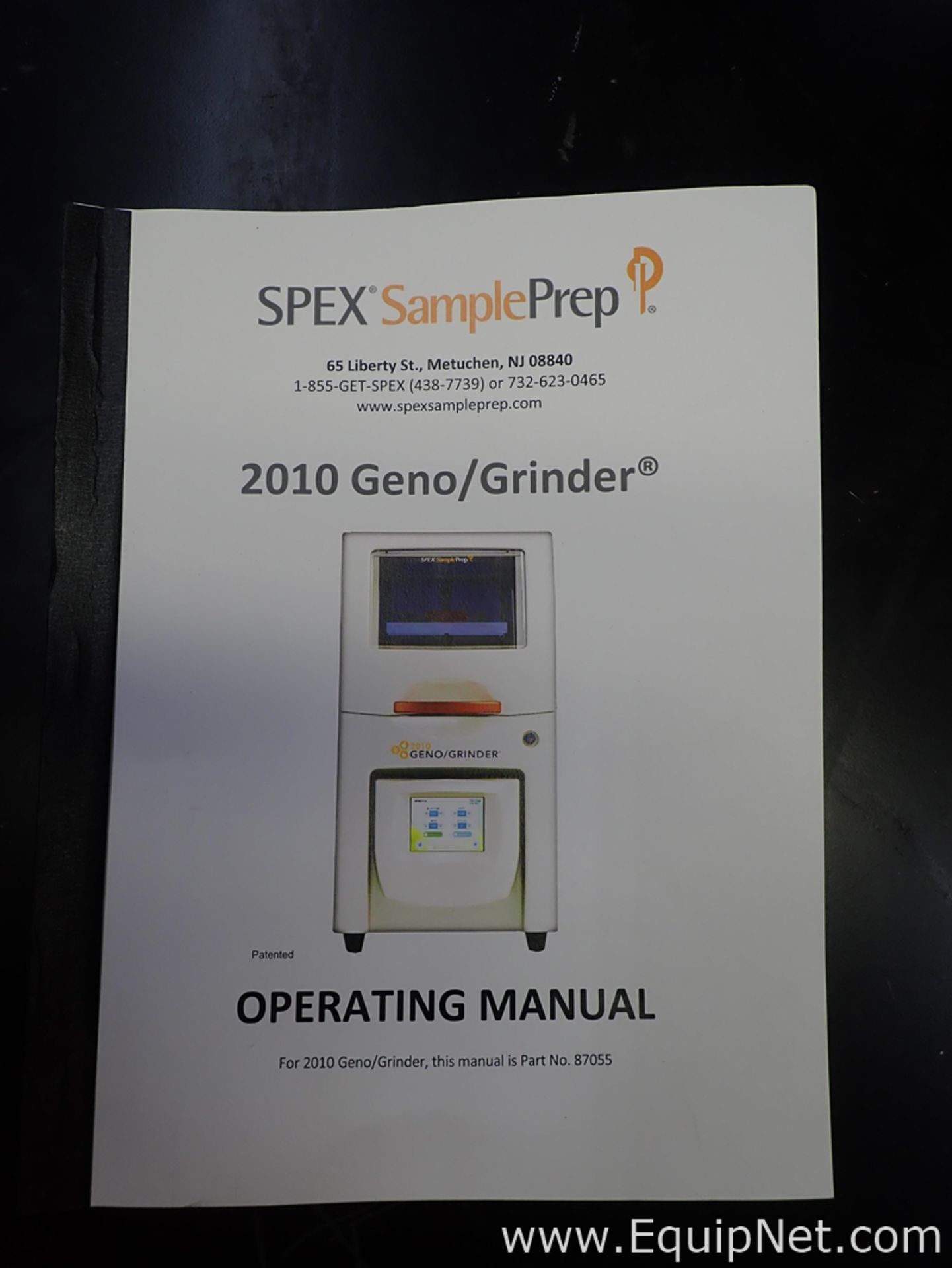 Unused Spex Sample Prep 2010 Geno Grinder - Image 9 of 10