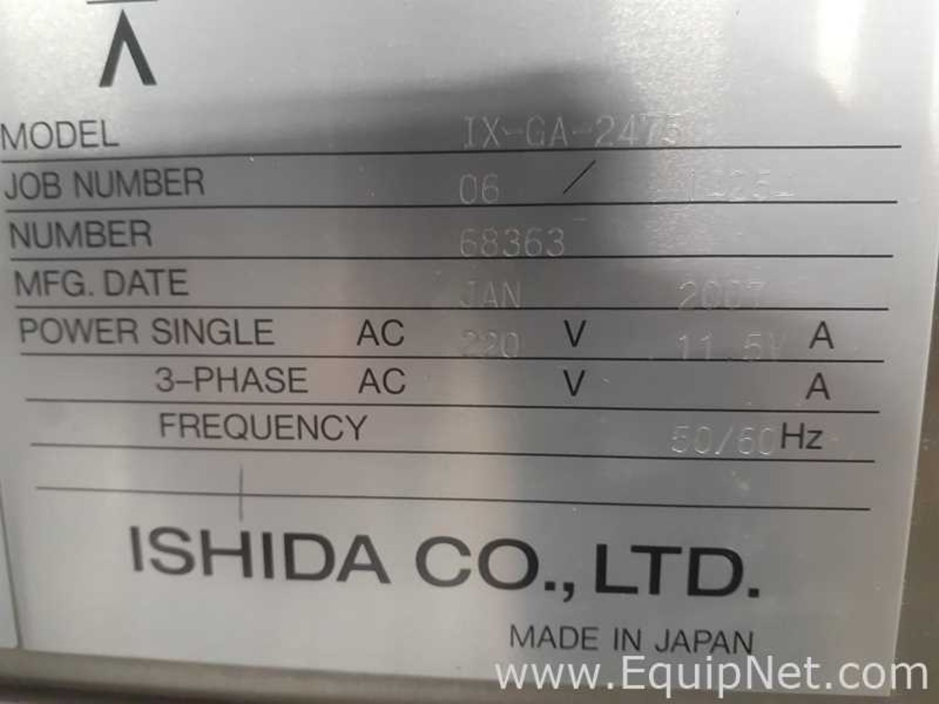 ISHIDA IX-GA-75 X-Ray Inspection Machine - Image 12 of 24