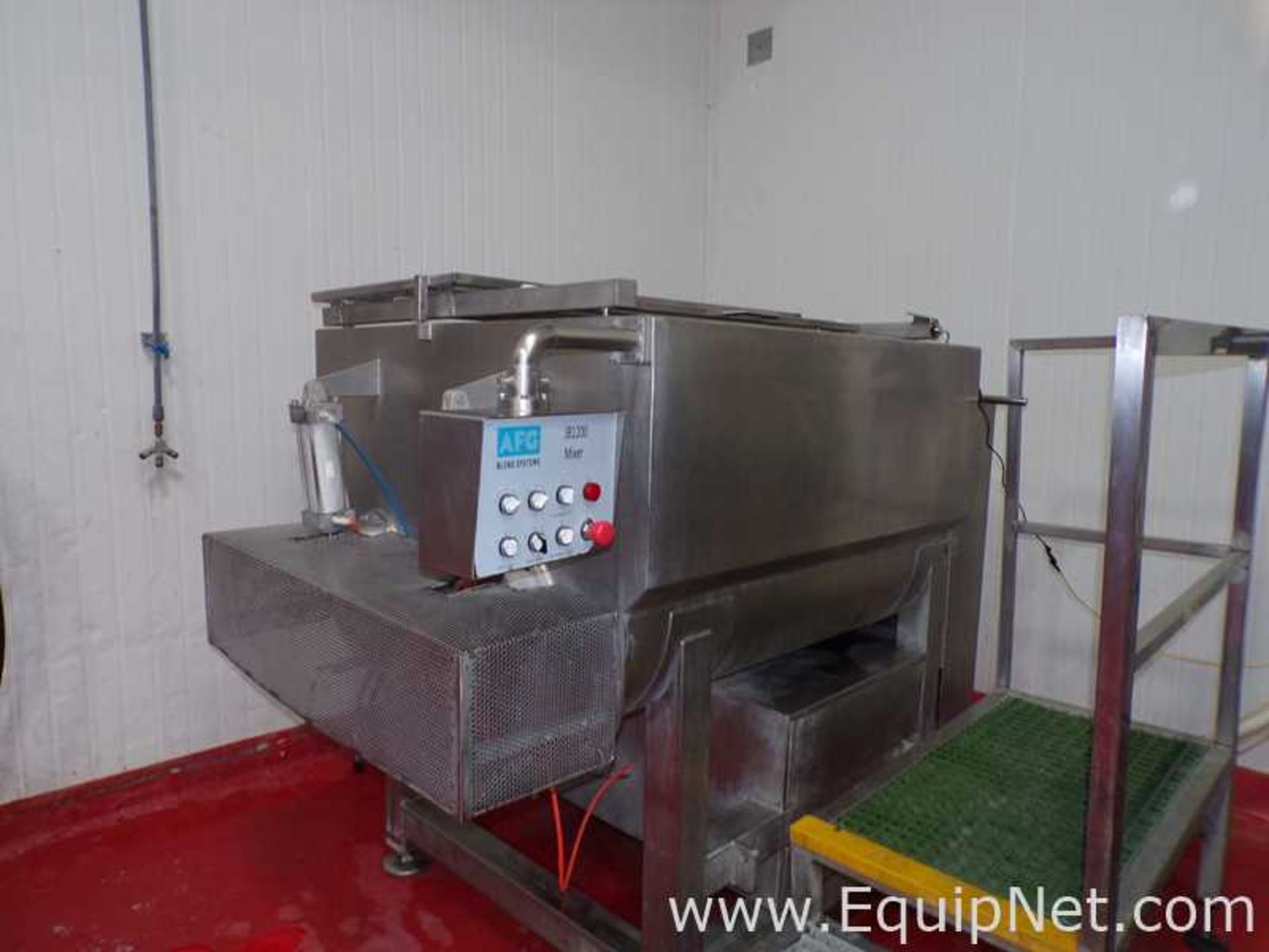 AFG Blend Systems JB1200 Stainless Steel 1200L Double Shaft Elliptical Spiral Blade Mixer - Image 2 of 8