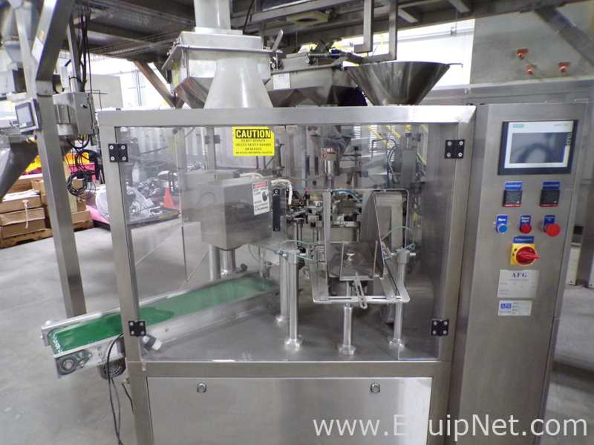 AFG Process Systems RBM-8 Bag Filler And Sealer With Overhead Scale - Image 6 of 18