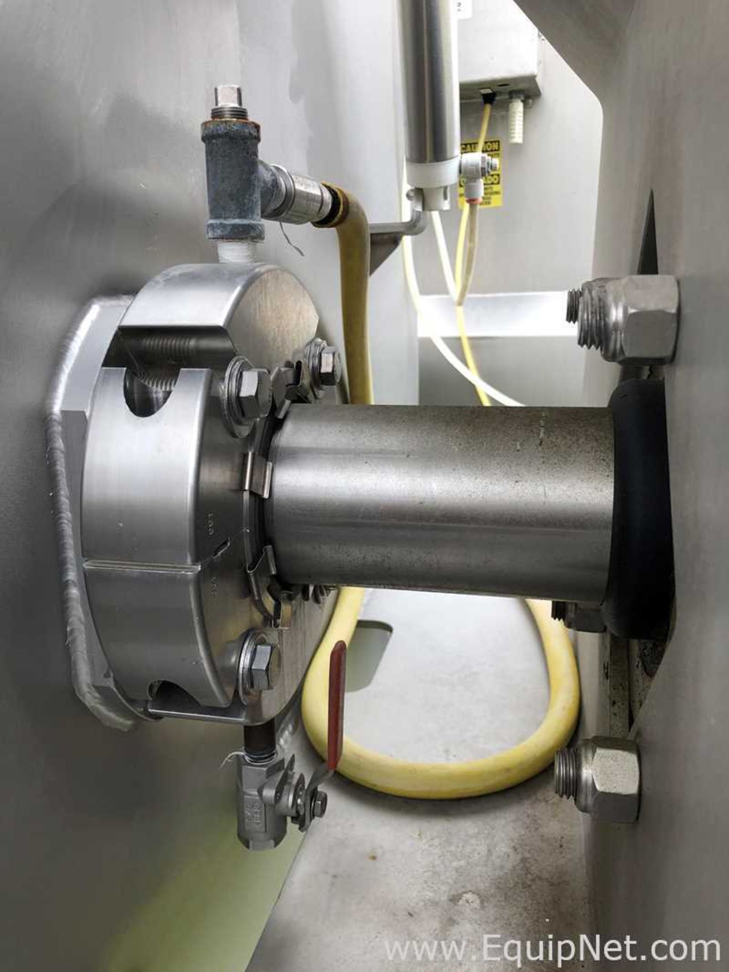 APV 120 CU. FT. Sanitary Stainless Steel Jacketed Ribbon Blender With Custom Built Control Panel - Image 8 of 21