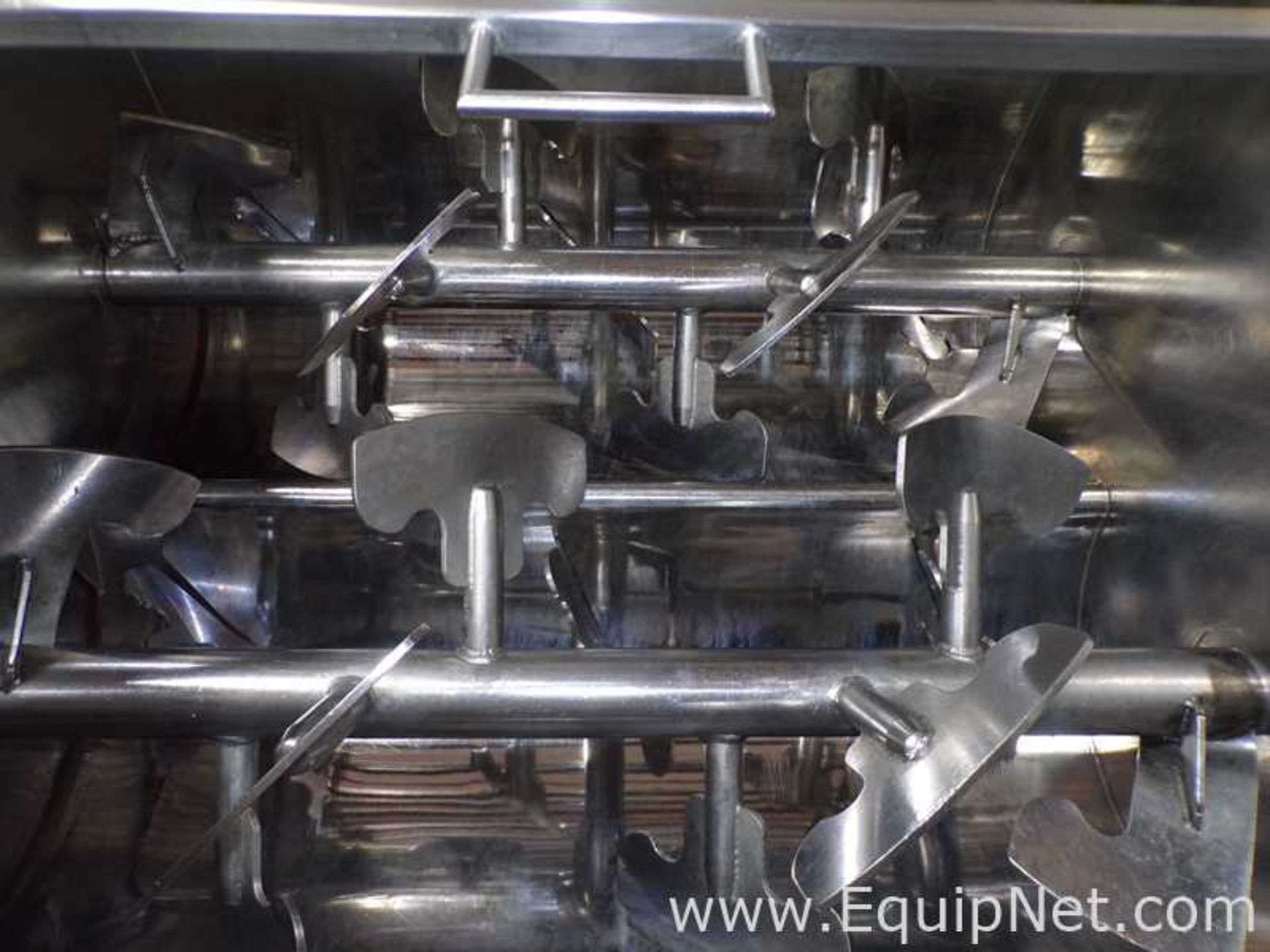 AFG Blend Systems JB1200 Stainless Steel 1200L Double Shaft Elliptical Spiral Blade Mixer - Image 3 of 9