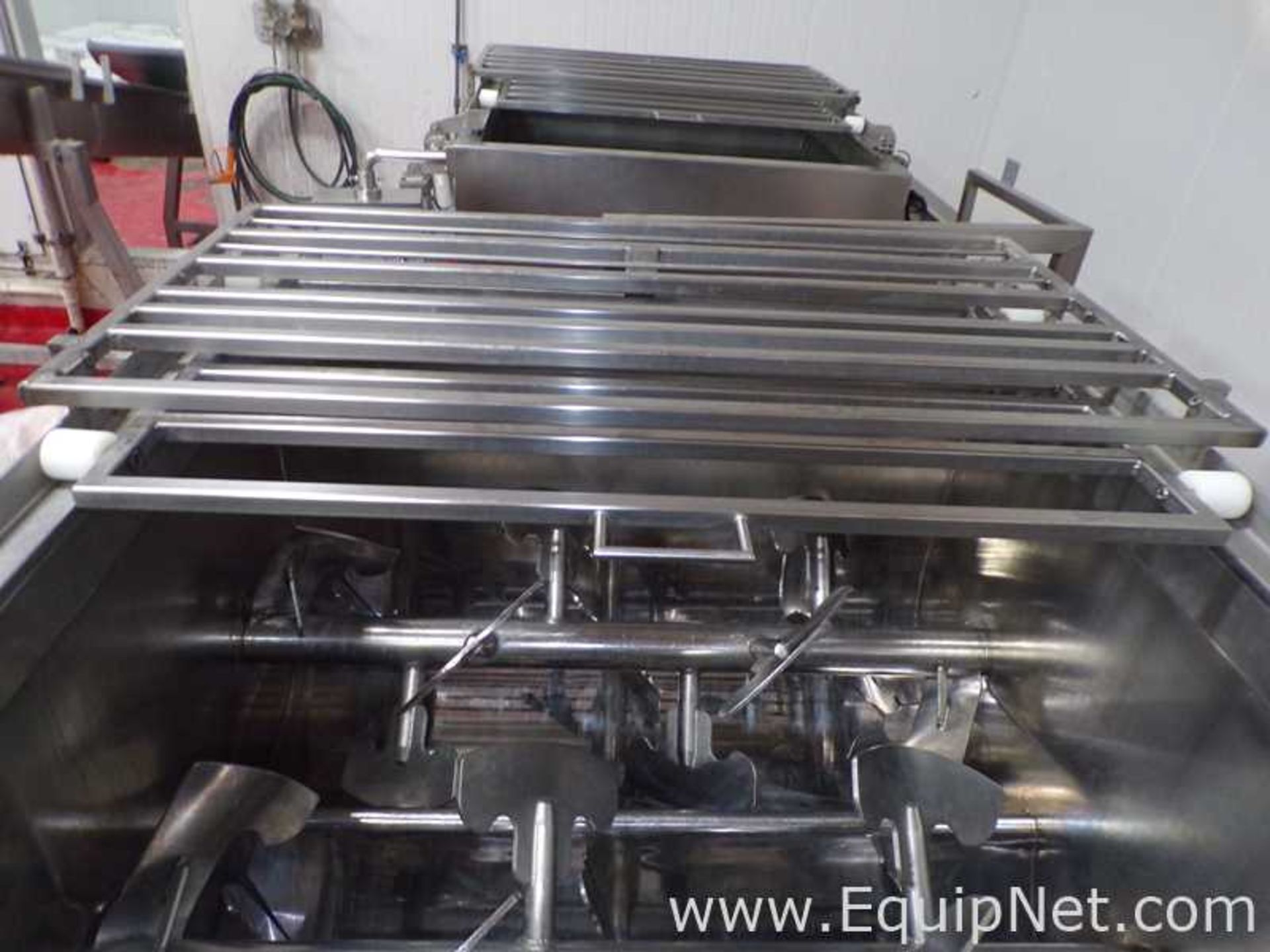 AFG Blend Systems JB1200 Stainless Steel 1200L Double Shaft Elliptical Spiral Blade Mixer - Image 3 of 8