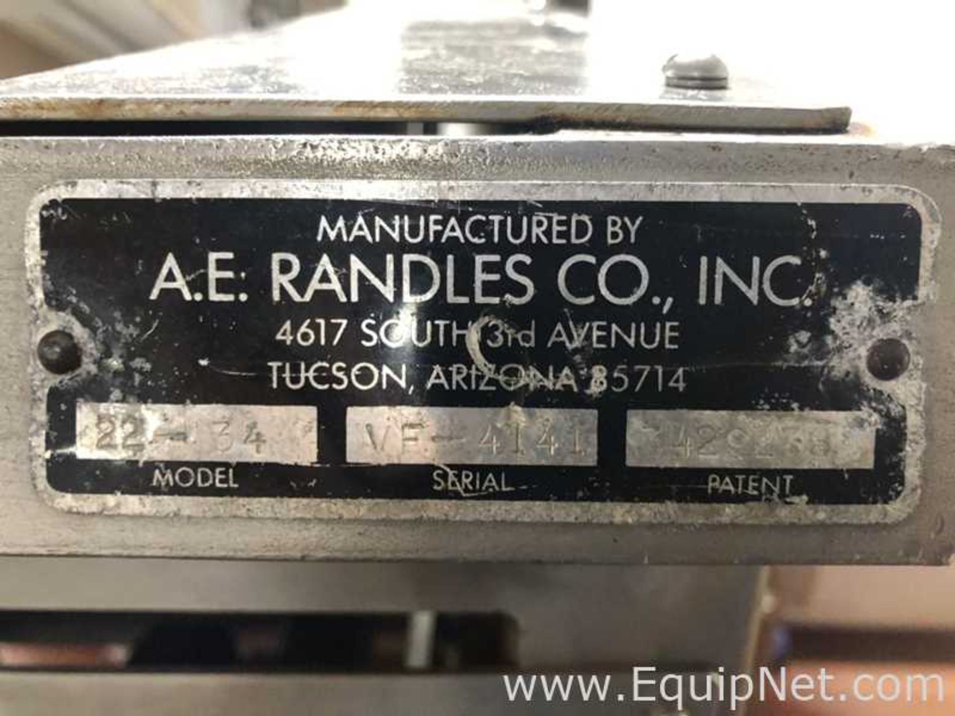 A.E. Randles Co., Inc. 22-34 Carton Former - Image 5 of 9