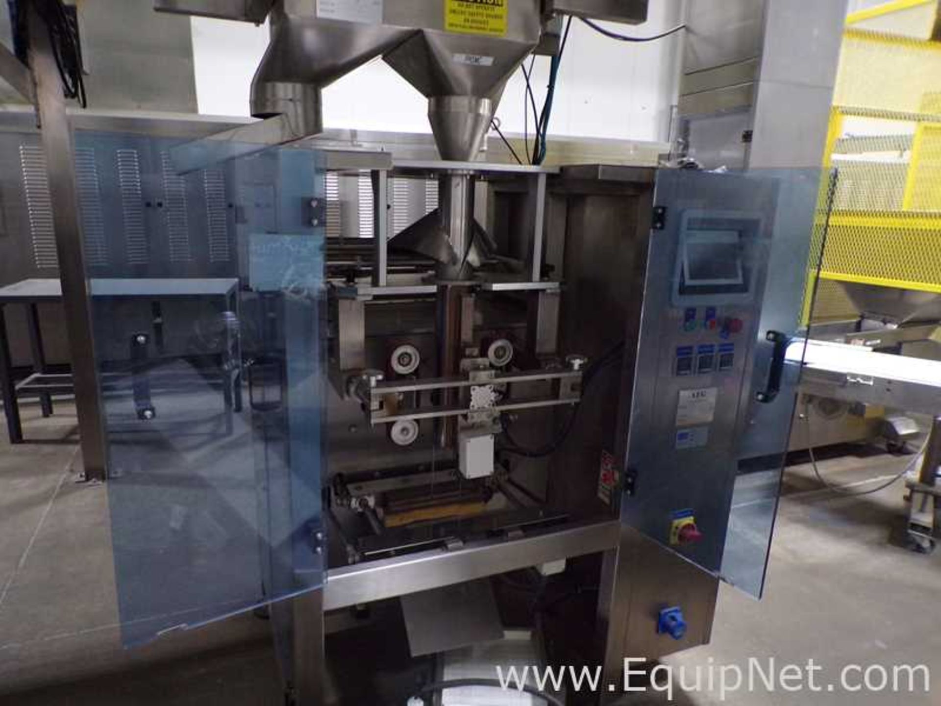 AFG Process Systems VFFS-80 Vertical Form Fill Seal Machine With Top Mounted Scale