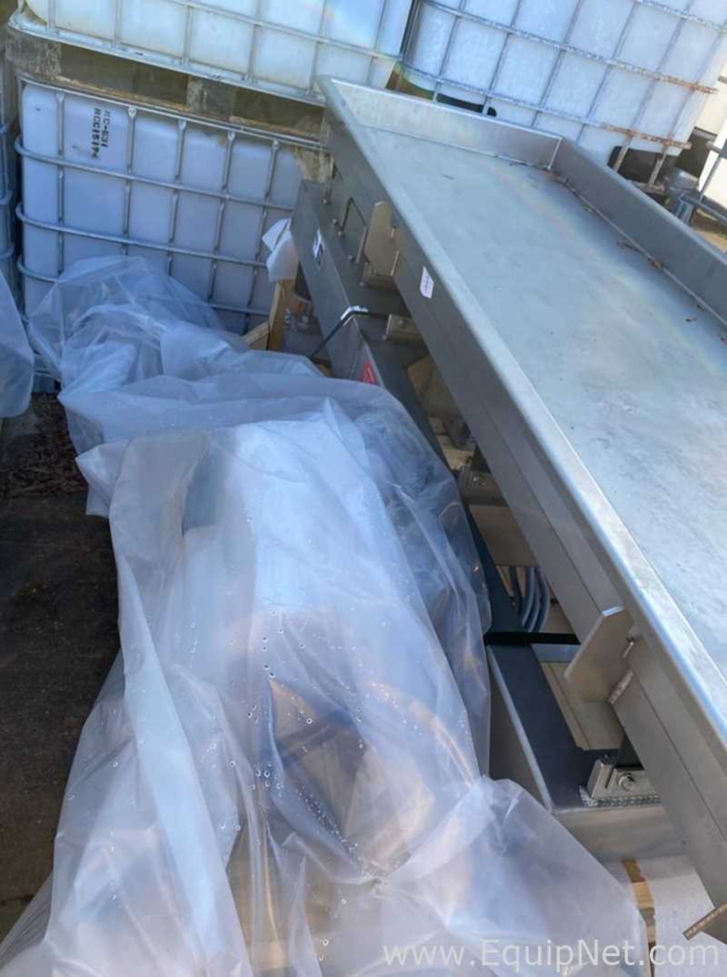 Unused Smalley Mfg. Co. Stainless Steel Solid Bed Shaker Conveyor - Image 3 of 3