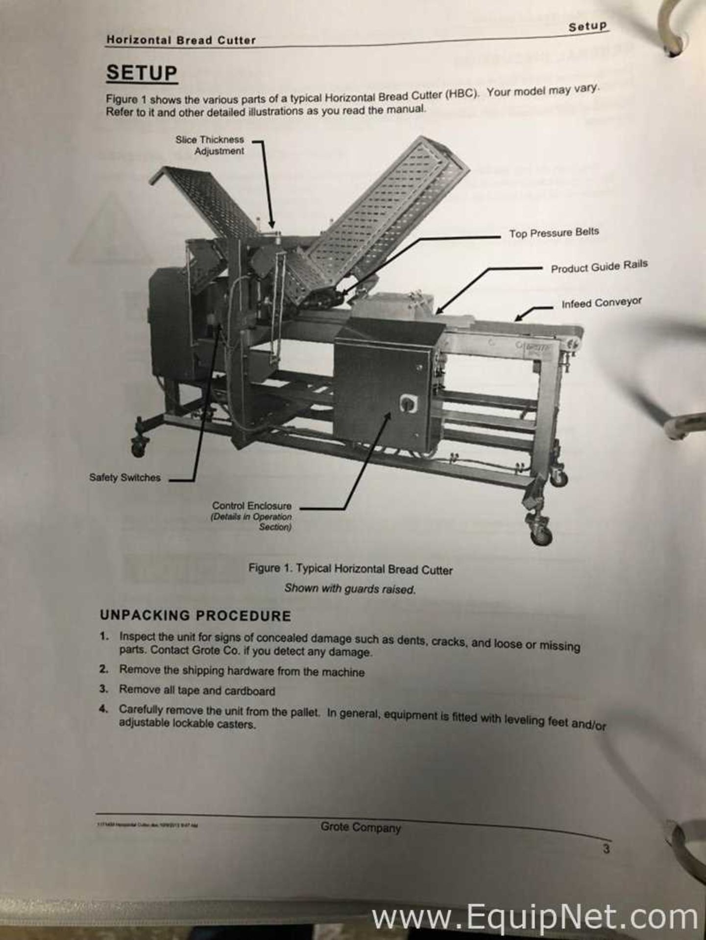 Grote HBC Horizontal Bread Cutter - Image 16 of 21