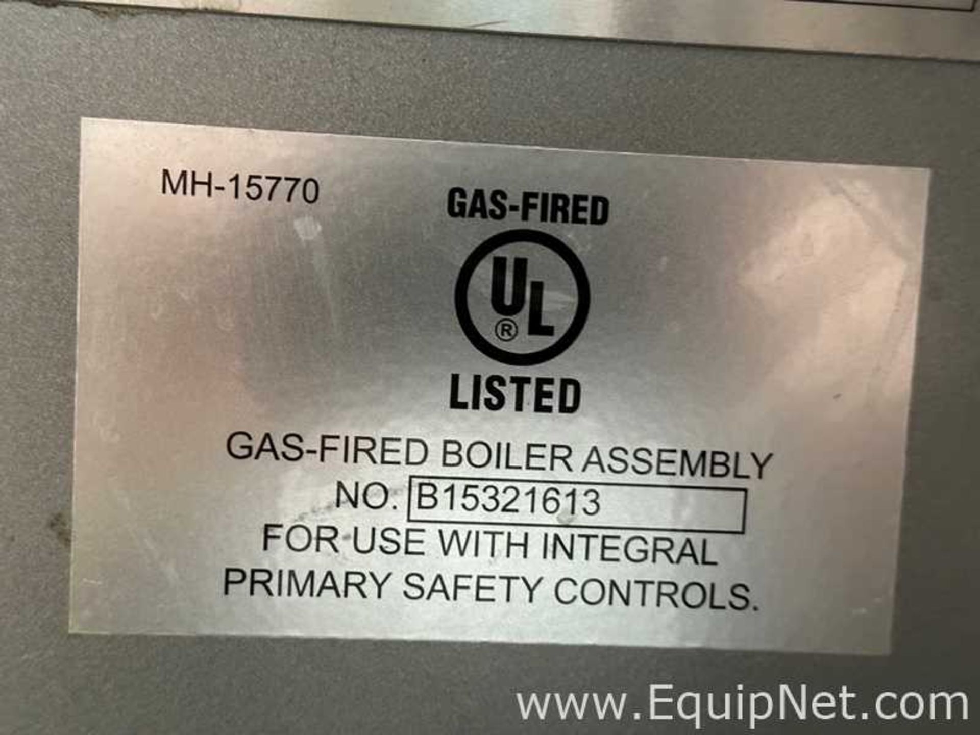 Miura Mac, LTD. LX-150 SGN-07 Gas Fired Boiler - Image 6 of 6