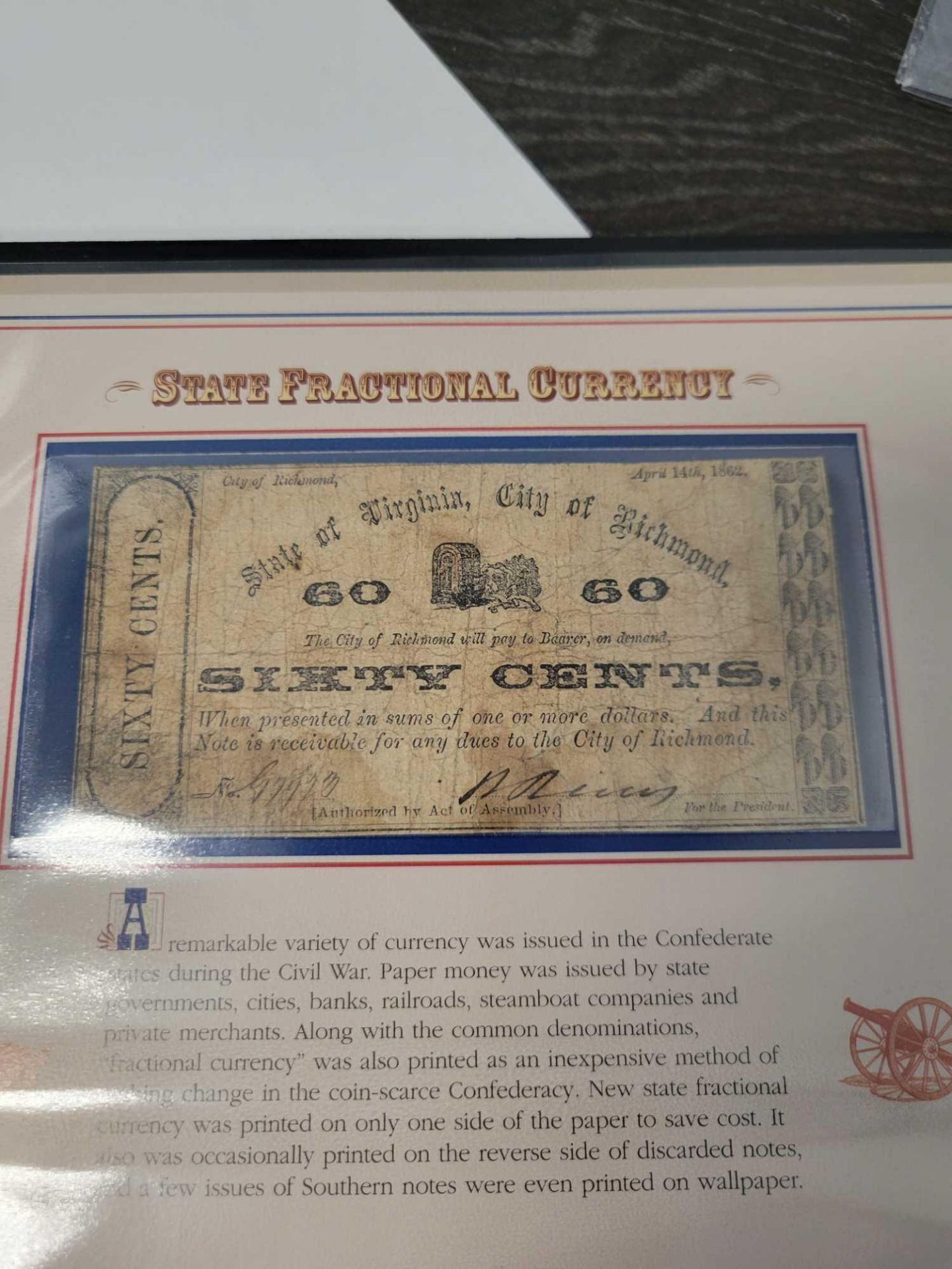 confederate currency and stamp booklet - Image 7 of 8