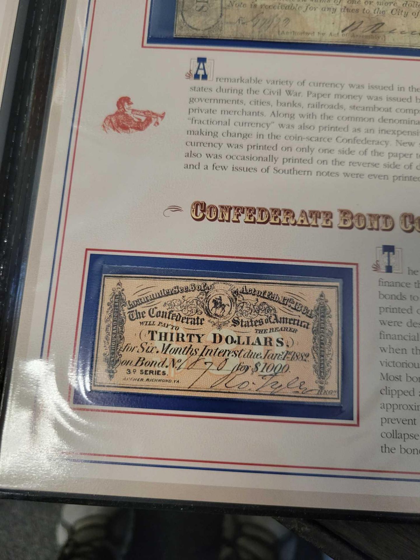 confederate currency and stamp booklet - Image 8 of 8