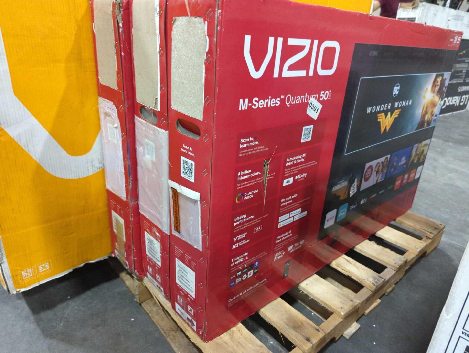 3 Vizio 50"