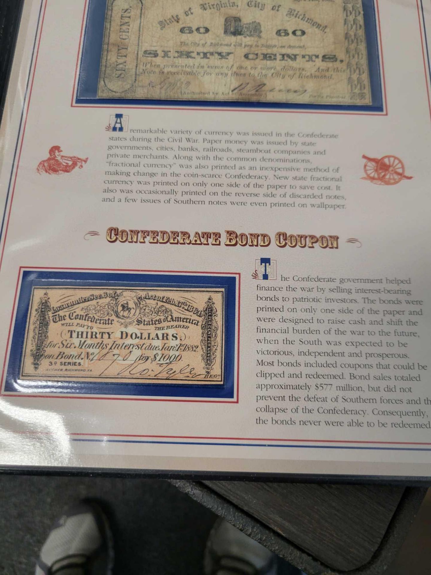 confederate currency and stamp booklet - Image 4 of 8