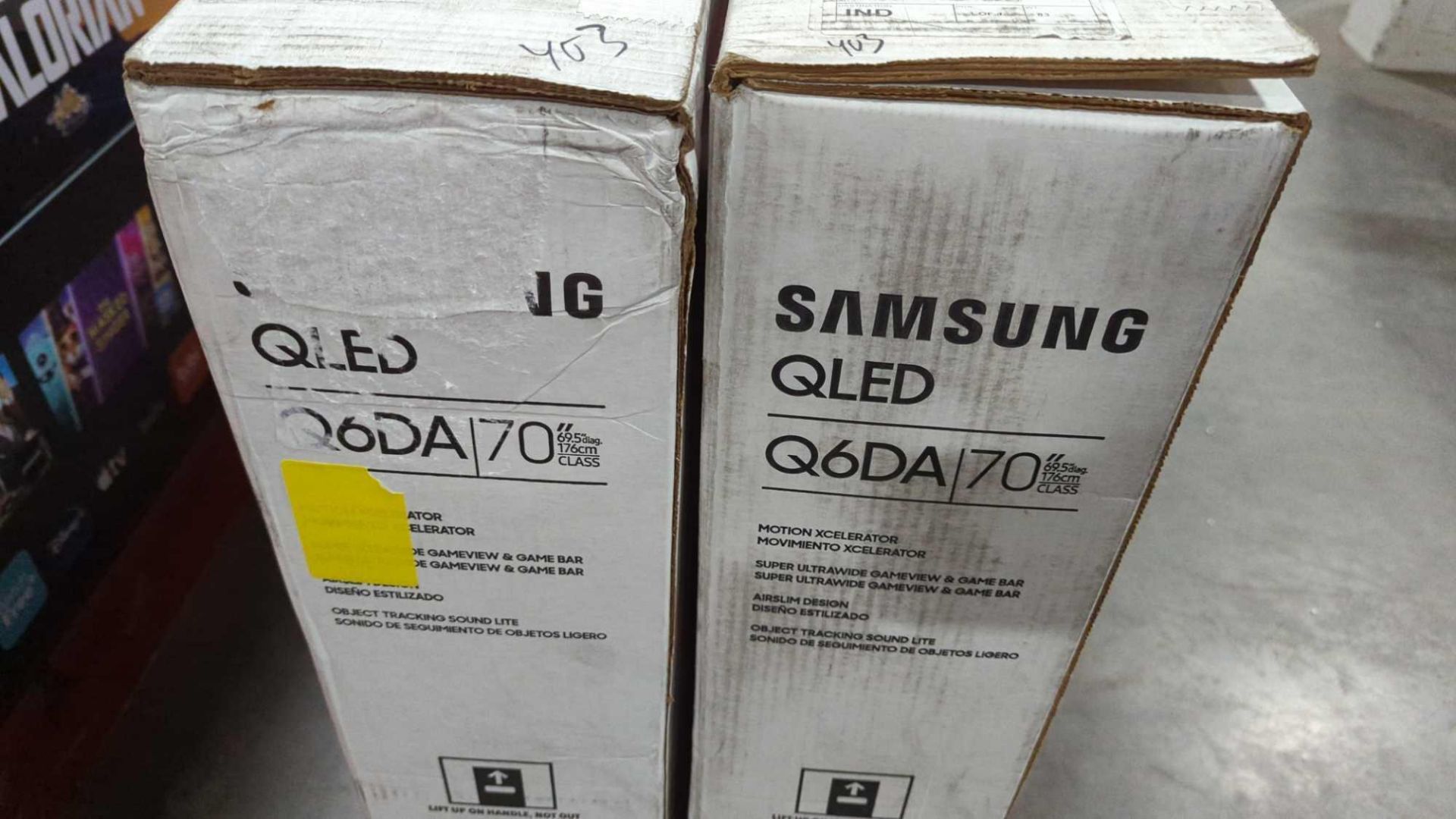 (2) Samsung 70" - Image 3 of 4