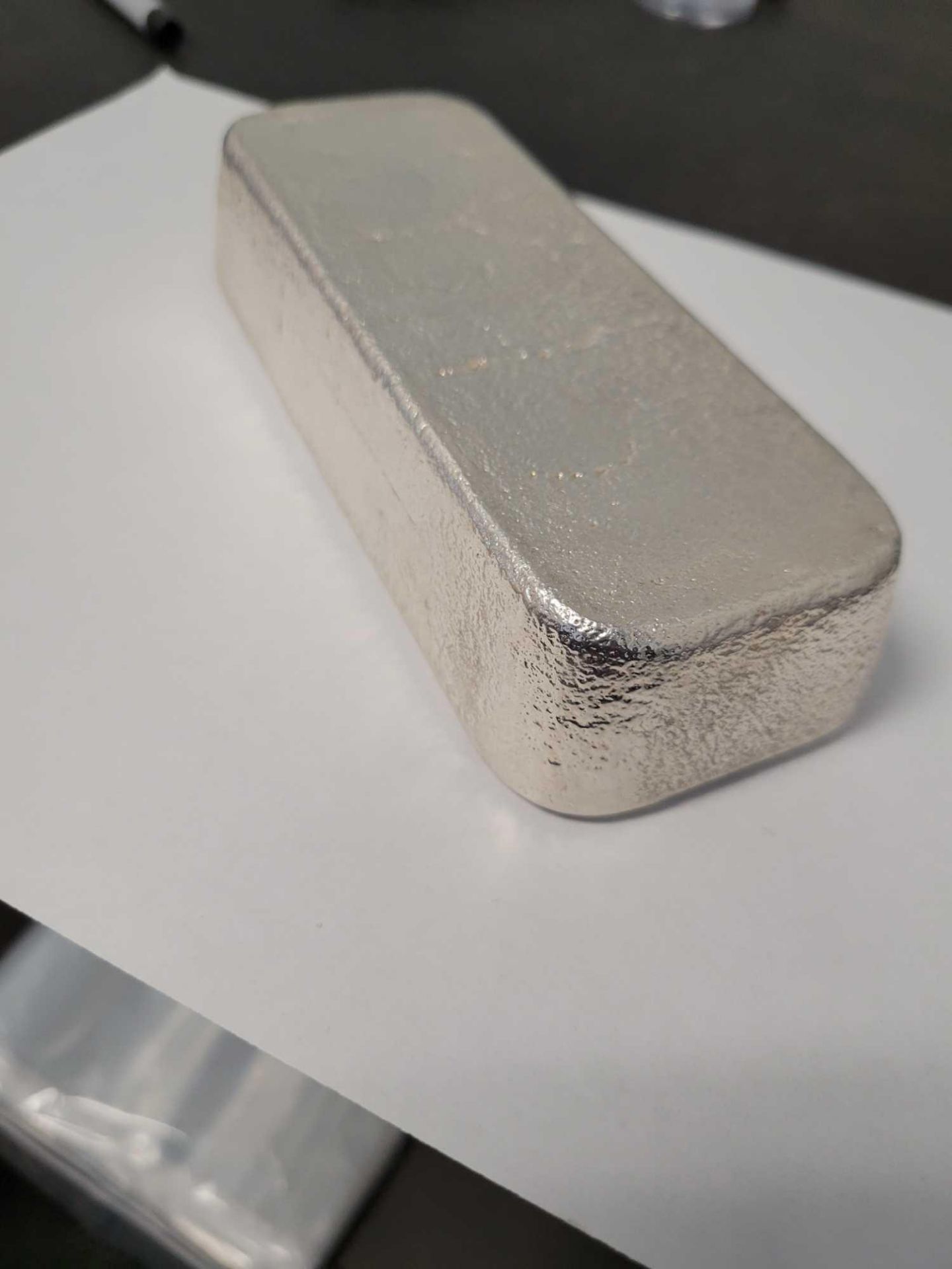 100 oz silver bar. minted in SLC - Image 4 of 6