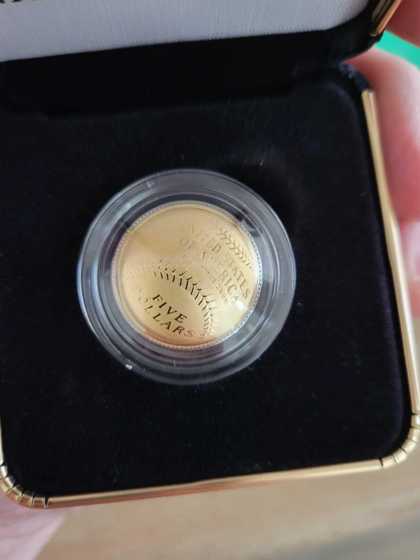 2014 Baseball Hall of Fame Gold Coin - Image 5 of 7