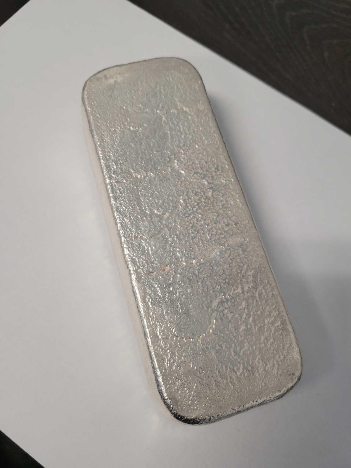 100 oz silver bar. minted in SLC - Image 3 of 6