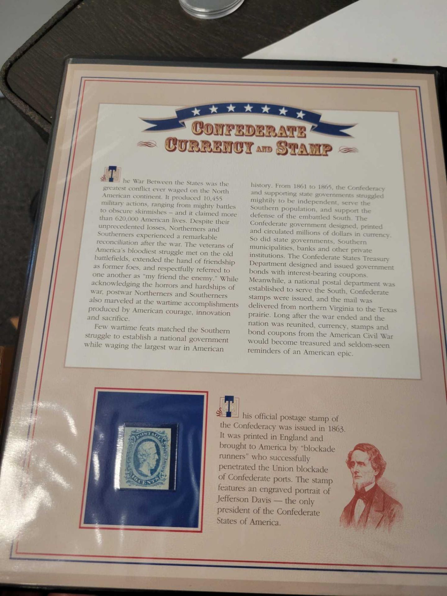 confederate currency and stamp booklet - Image 2 of 8