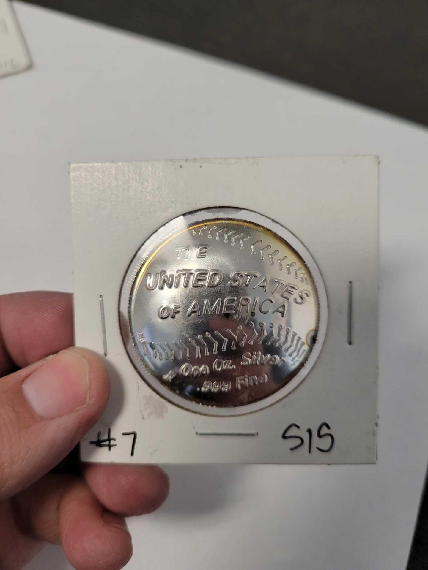 baseball 1 oz silver - Image 4 of 4