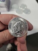 2 1.5 Oz Canadian Silver Coins with Bears